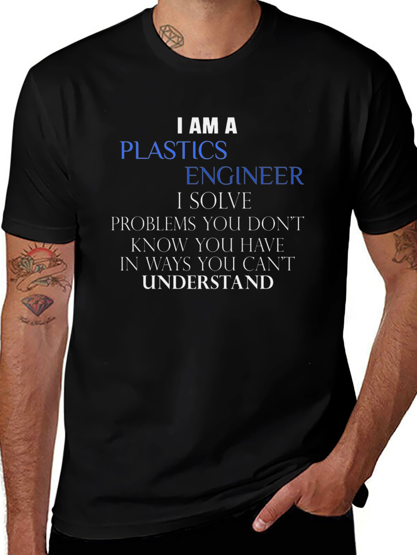 Plastics Engineer T-Shirt - Funny Profession Tee