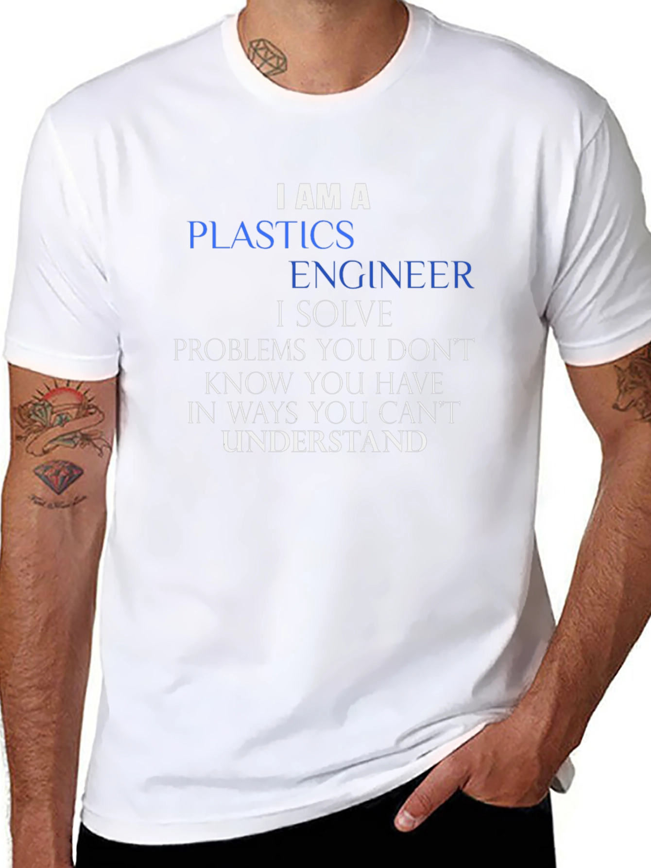 Plastics Engineer T-Shirt - Funny Profession Tee