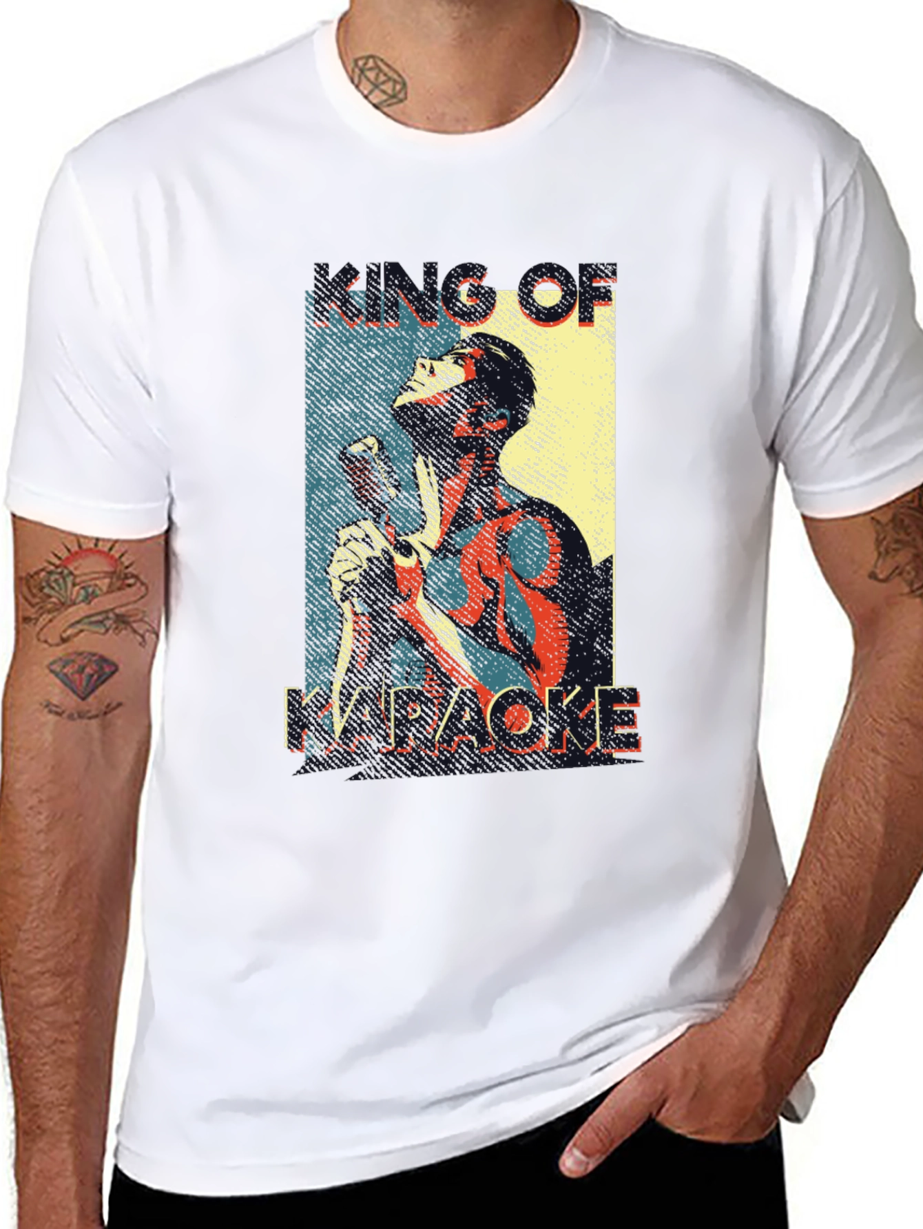 King of Karaoke Graphic T-Shirt