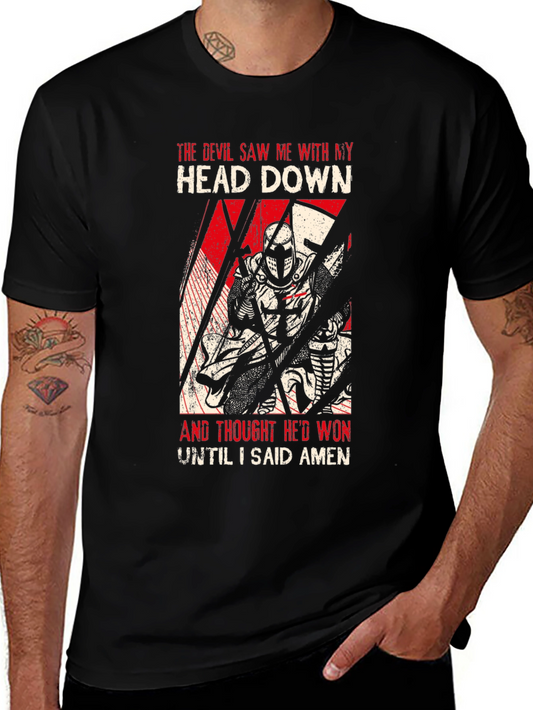 Knight Templar T-Shirt - Devil Saw Me