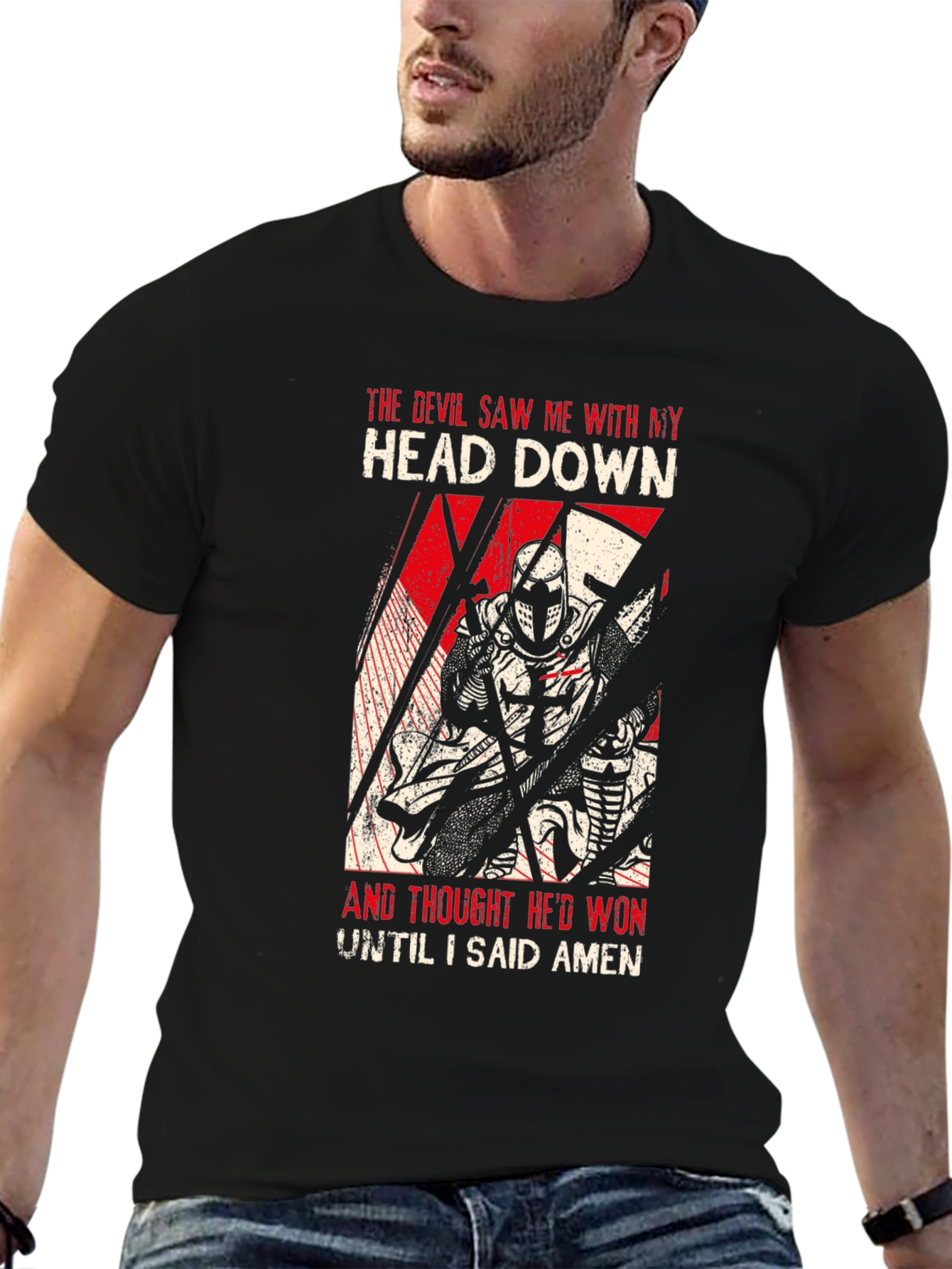 Knight Templar T-Shirt - Devil Saw Me
