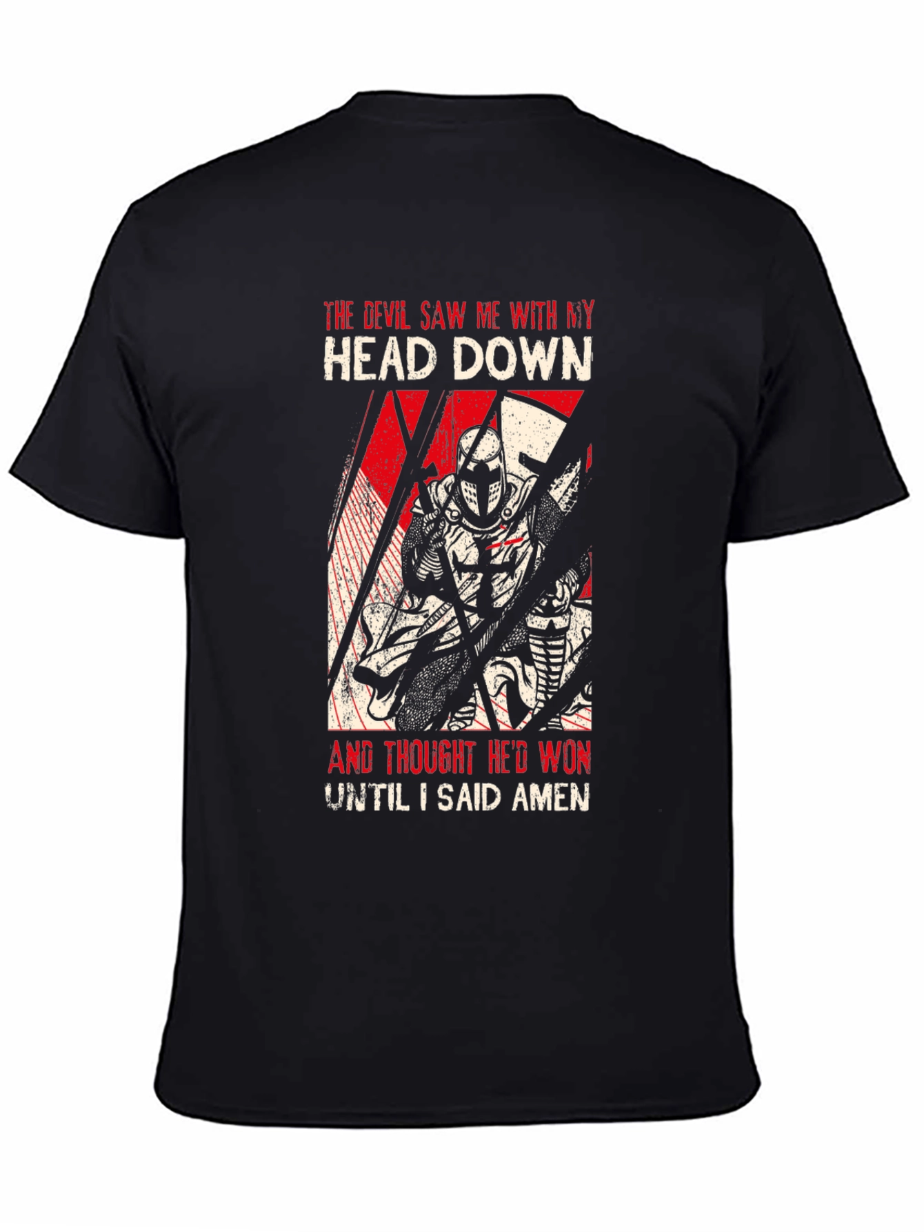 Knight Templar T-Shirt - Devil Saw Me