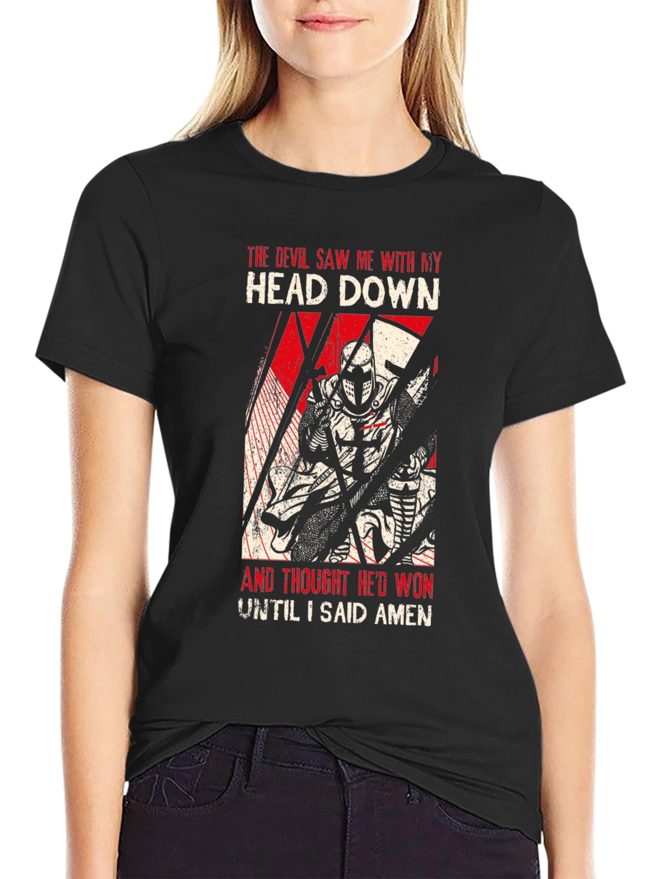 Knight Templar T-Shirt - Devil Saw Me