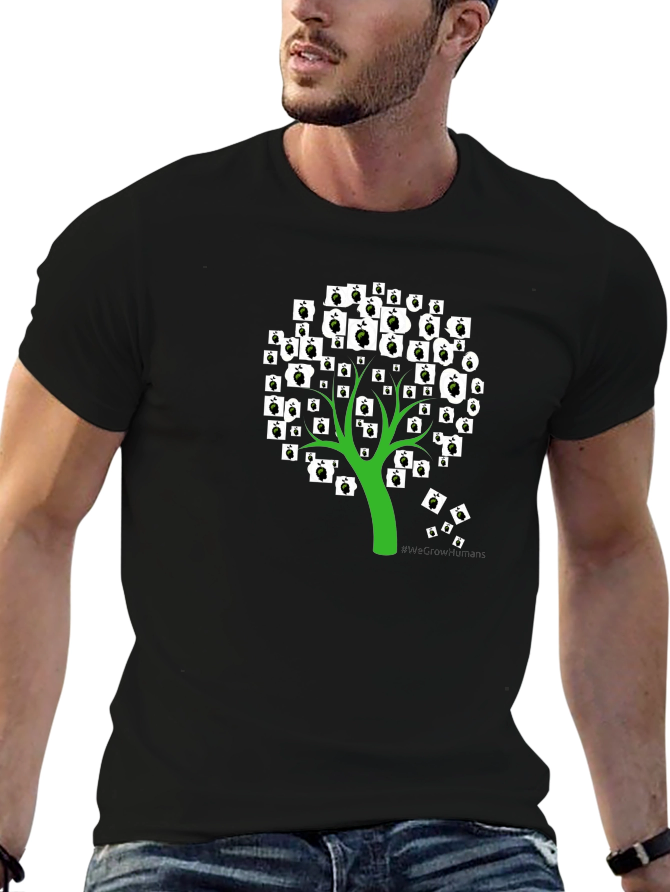 Apple Tree Graphic Tee - Unique Design