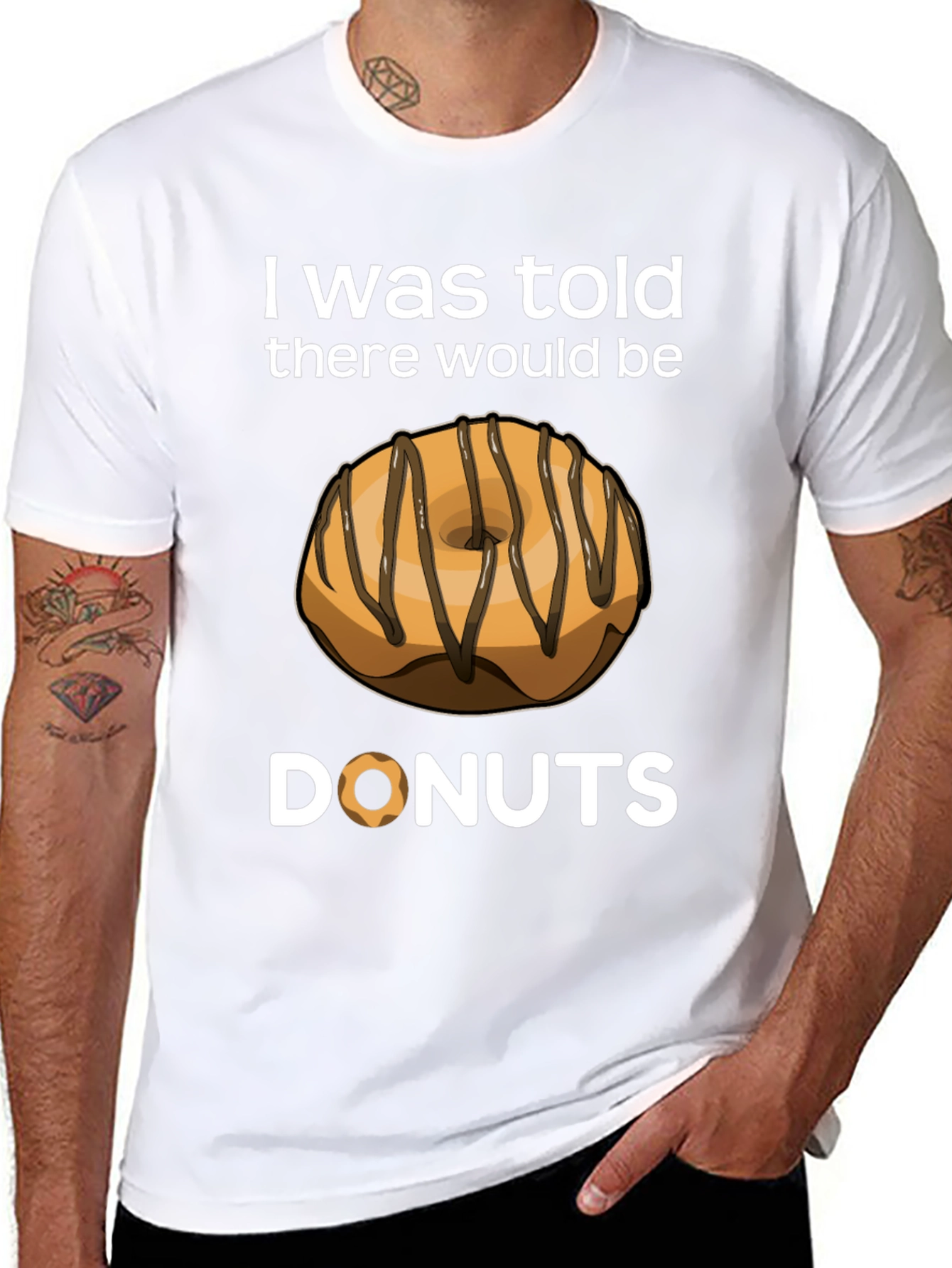 I Was Told There Would Be Donuts T-Shirt
