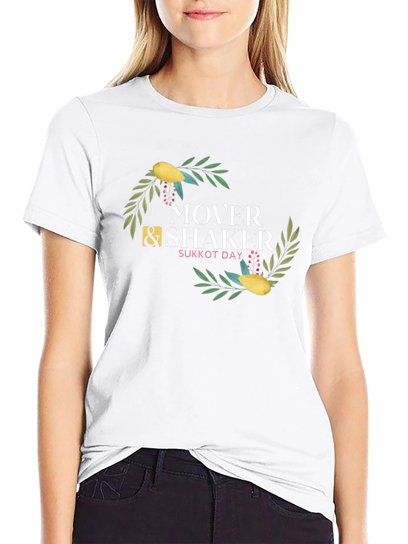 Mover & Shaker Sukkot Day Black Tee