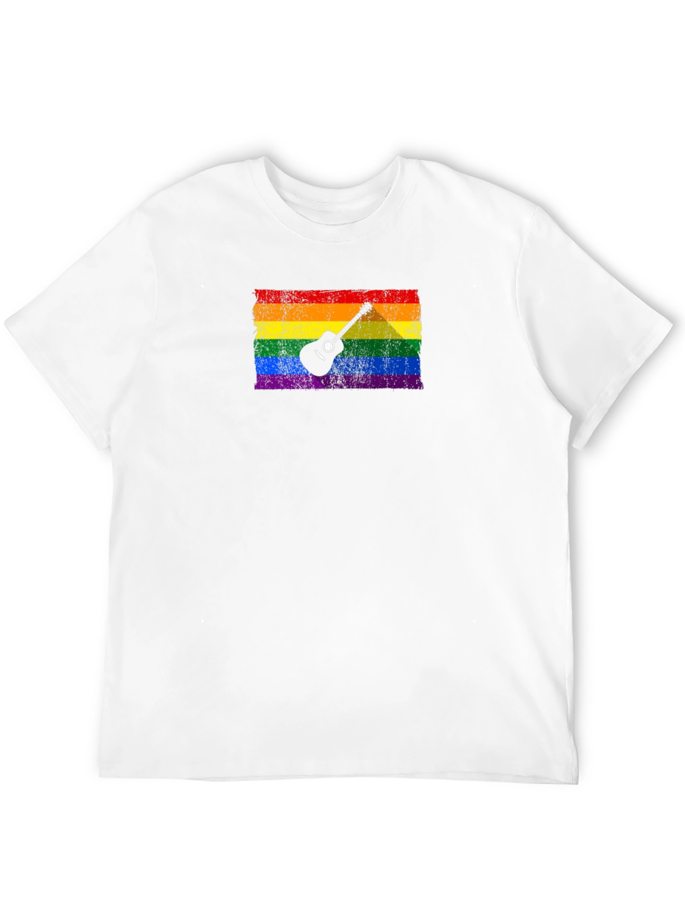 Rainbow Guitar Pride T-Shirt