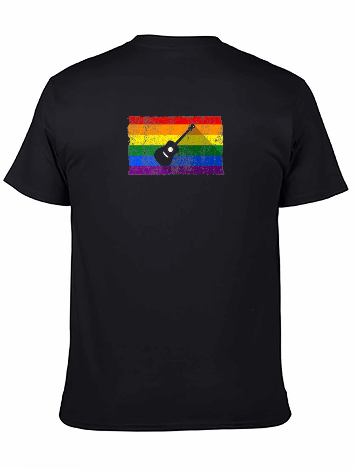 Rainbow Guitar Pride T-Shirt