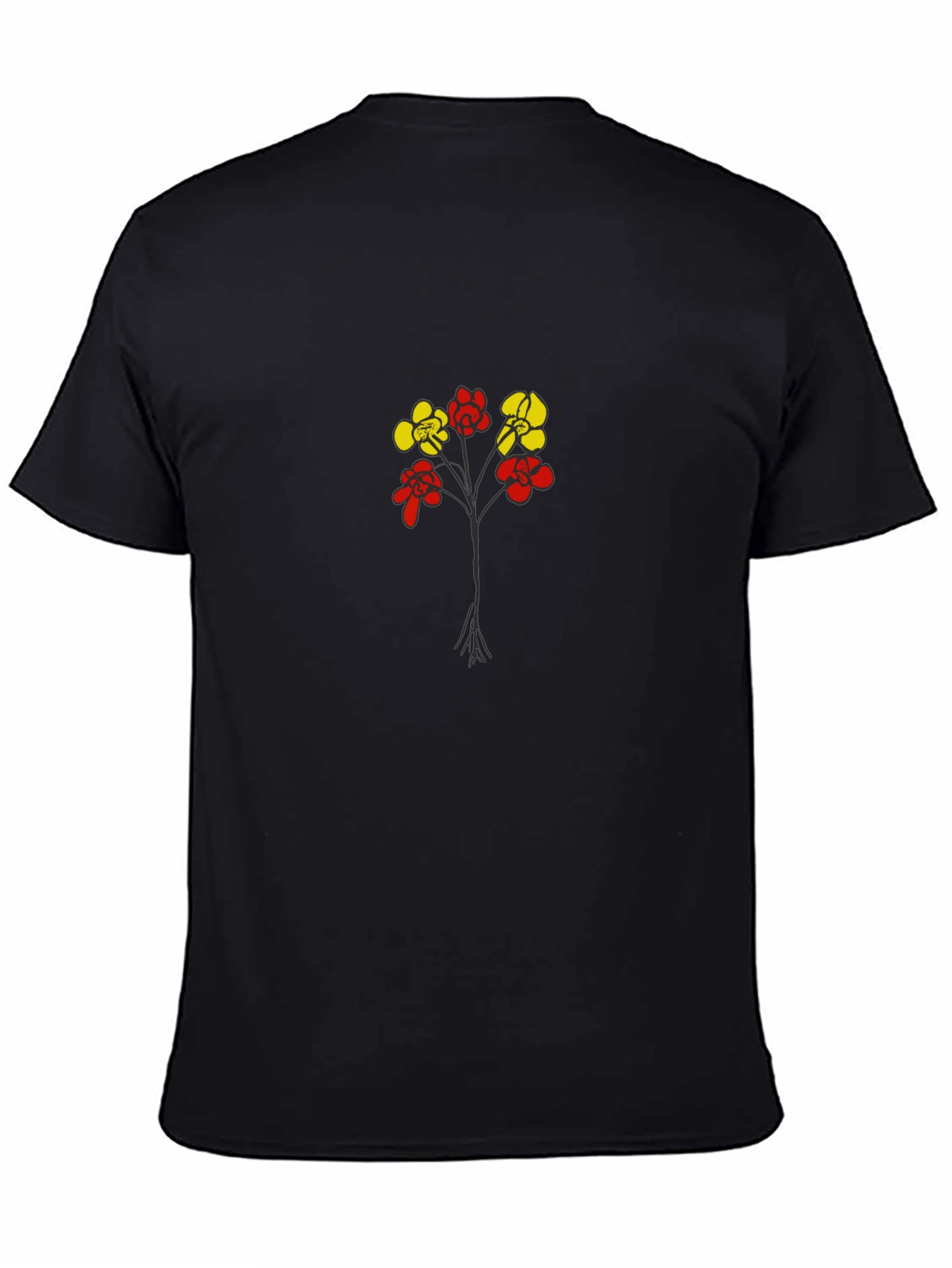 Floral Graphic Tee - Modern Casual Wear