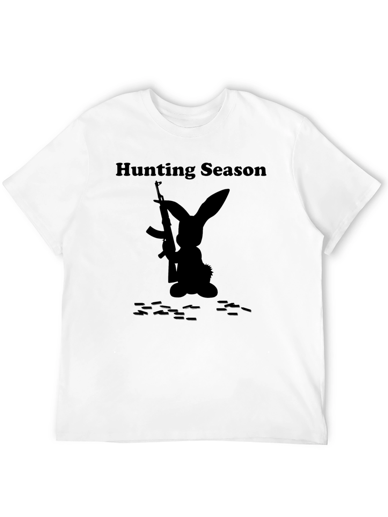 Hunting Season Bunny Graphic T-Shirt