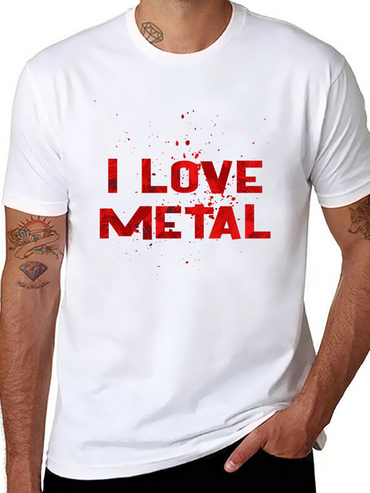 I Love Metal Graphic Tee