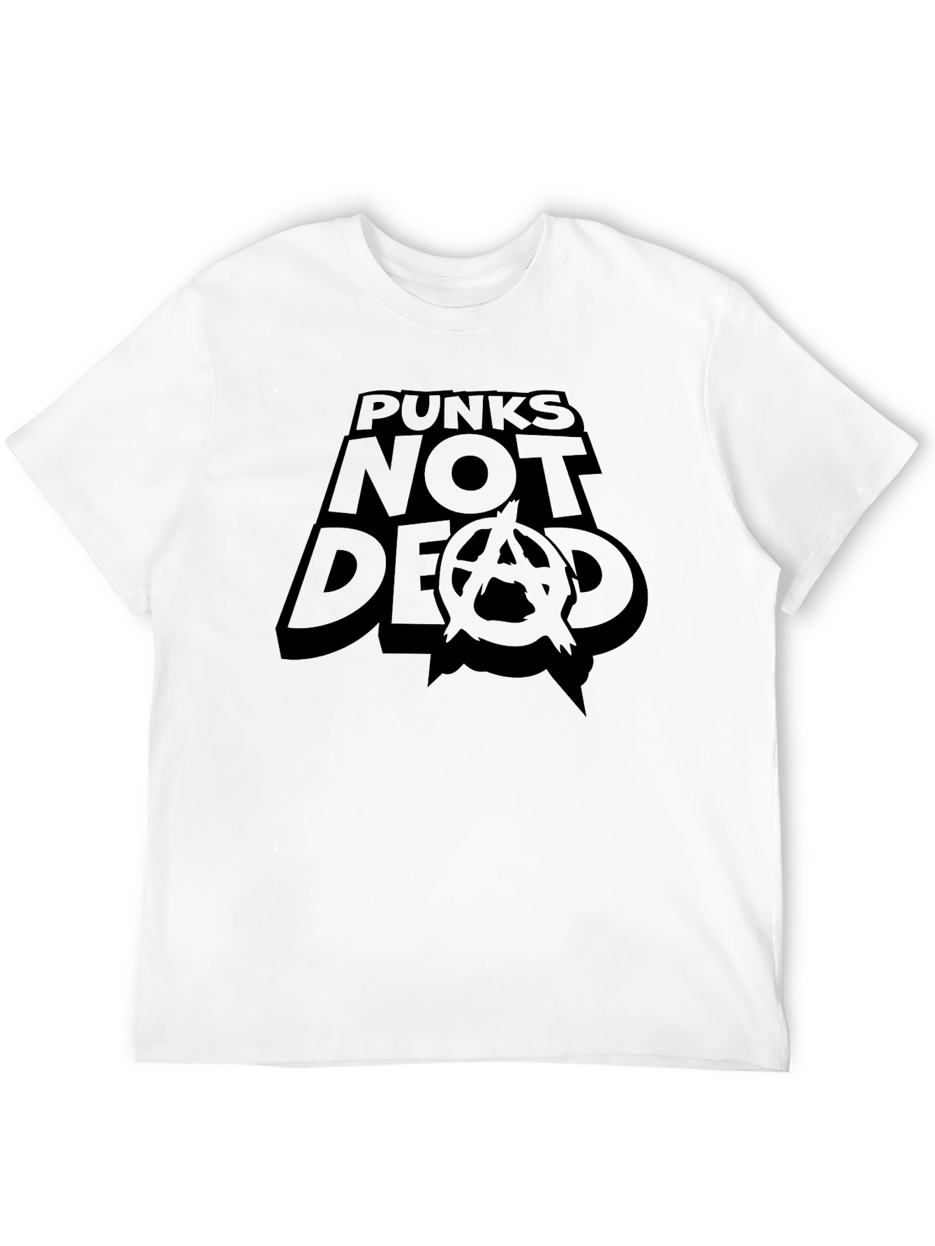 Punks Not Dead Graphic T-Shirt