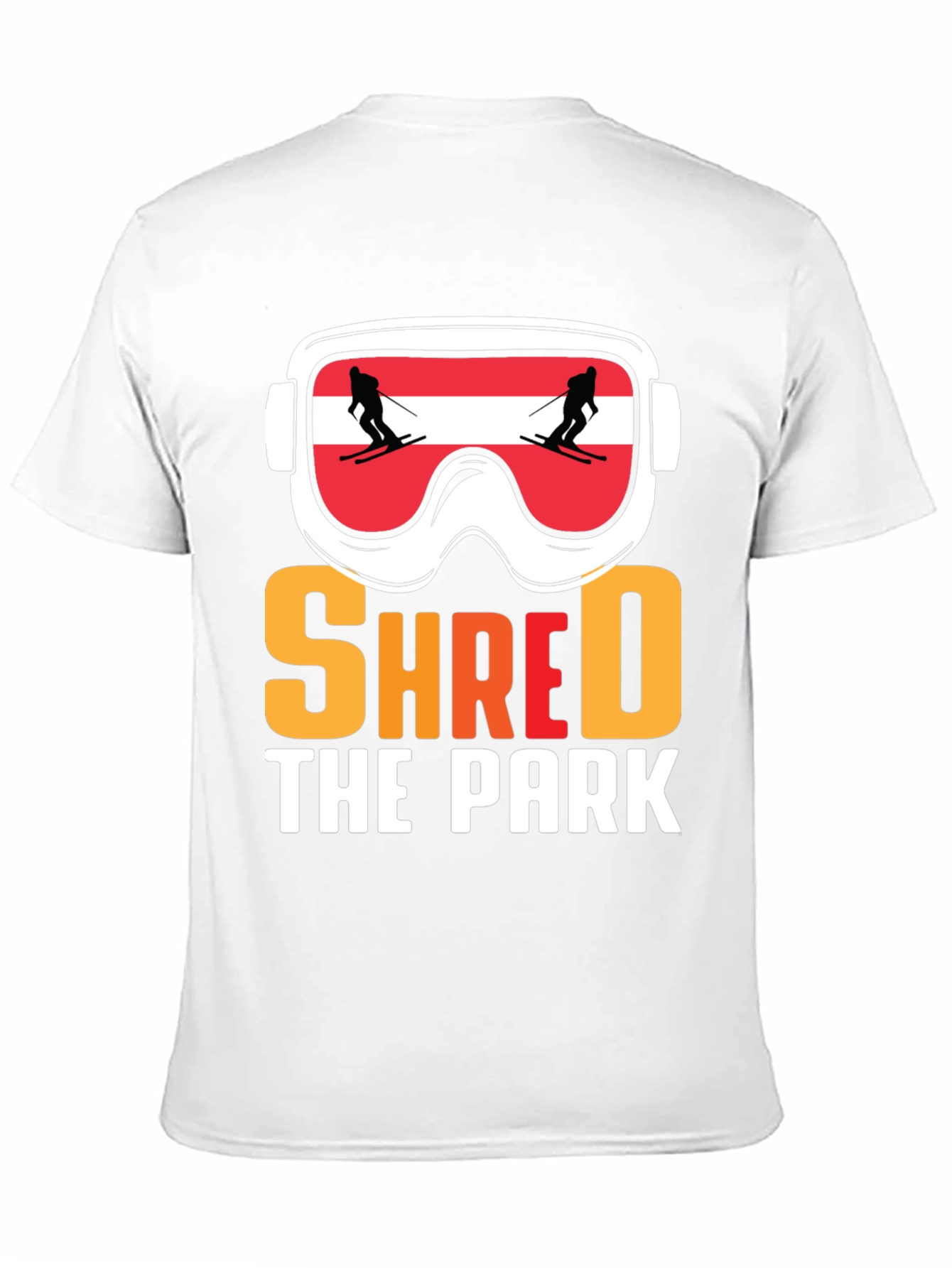 Shred The Park Ski Goggles T-Shirt