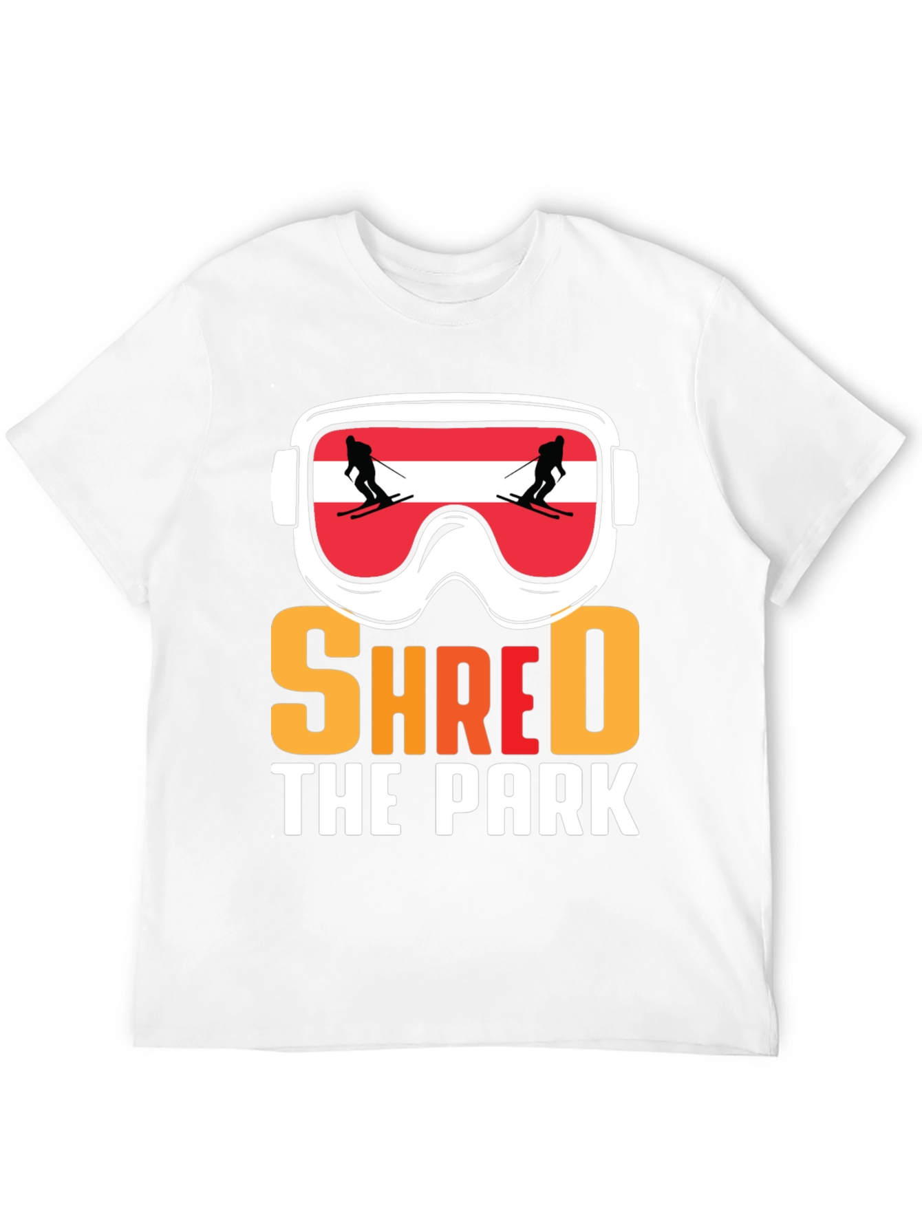 Shred The Park Ski Goggles T-Shirt