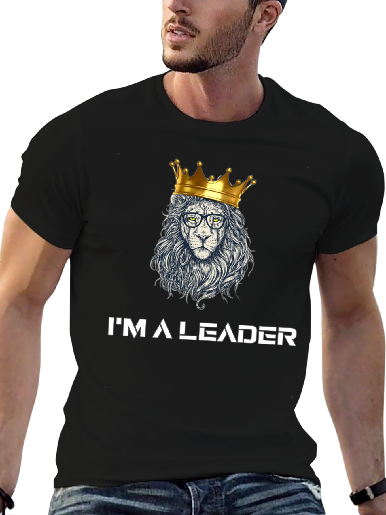 Lion King Mens Black Graphic T-Shirt