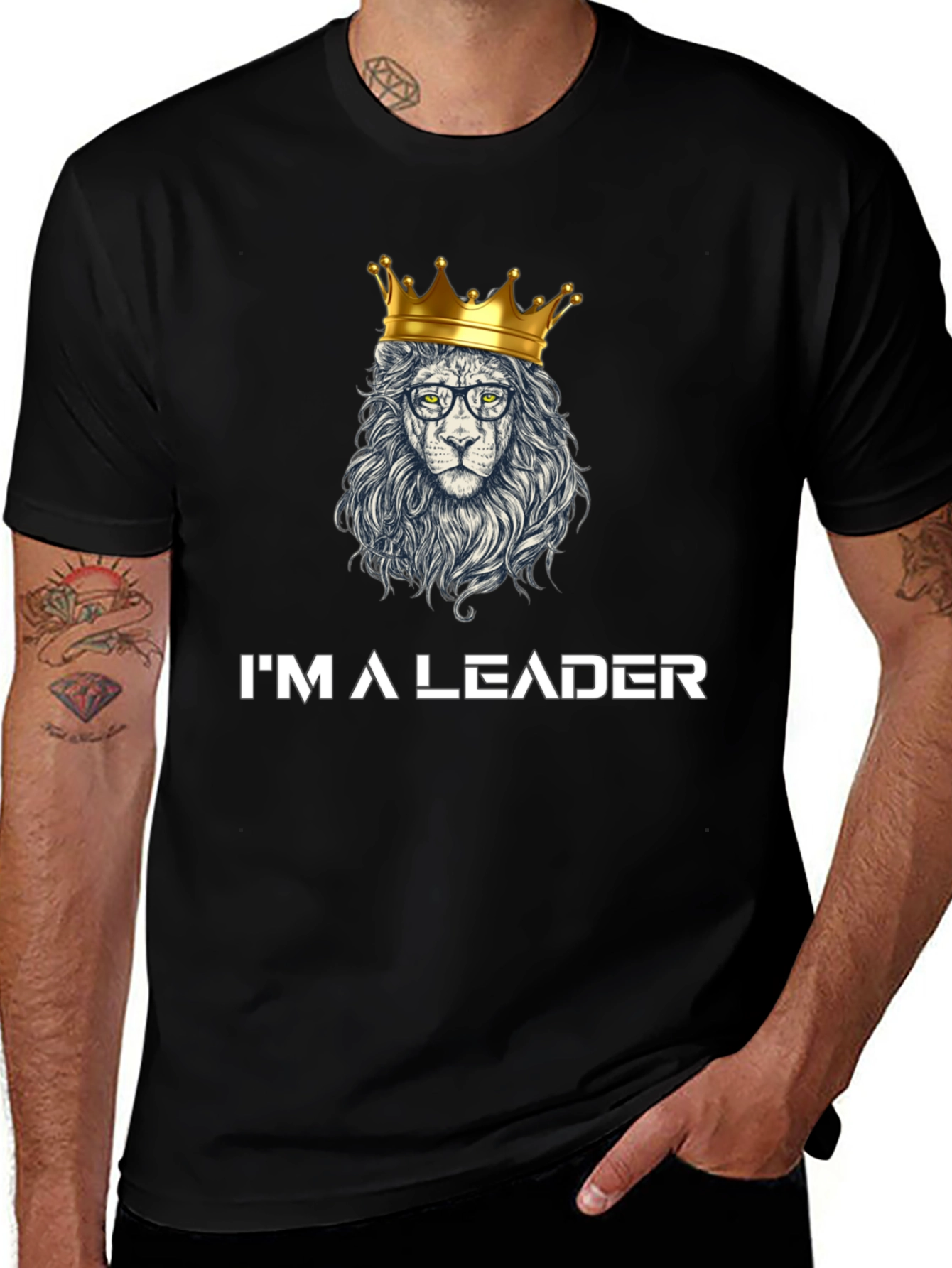 Lion King Mens Black Graphic T-Shirt