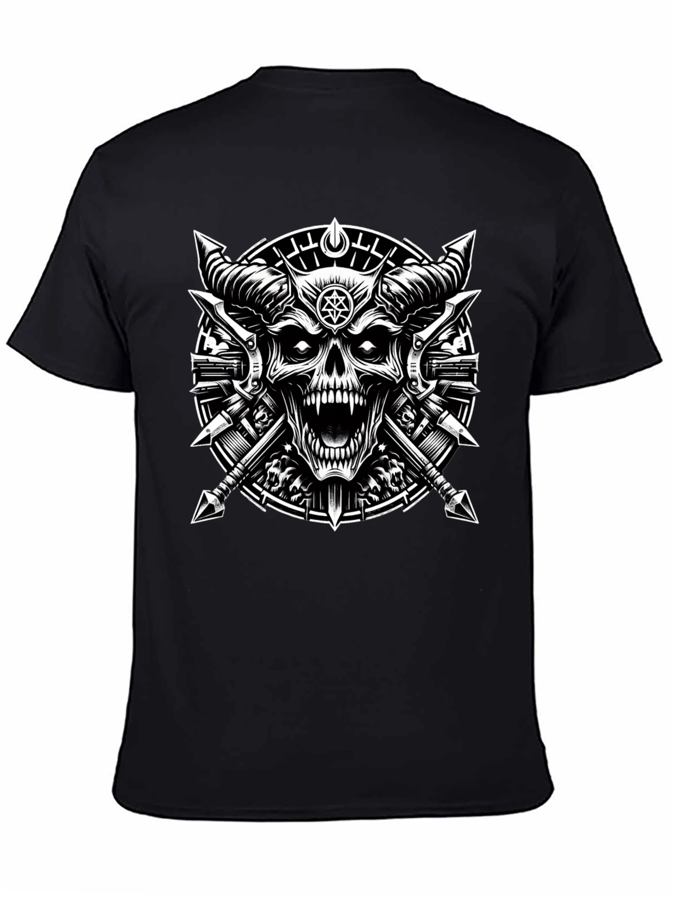 Grim Reaper Skull T-Shirt