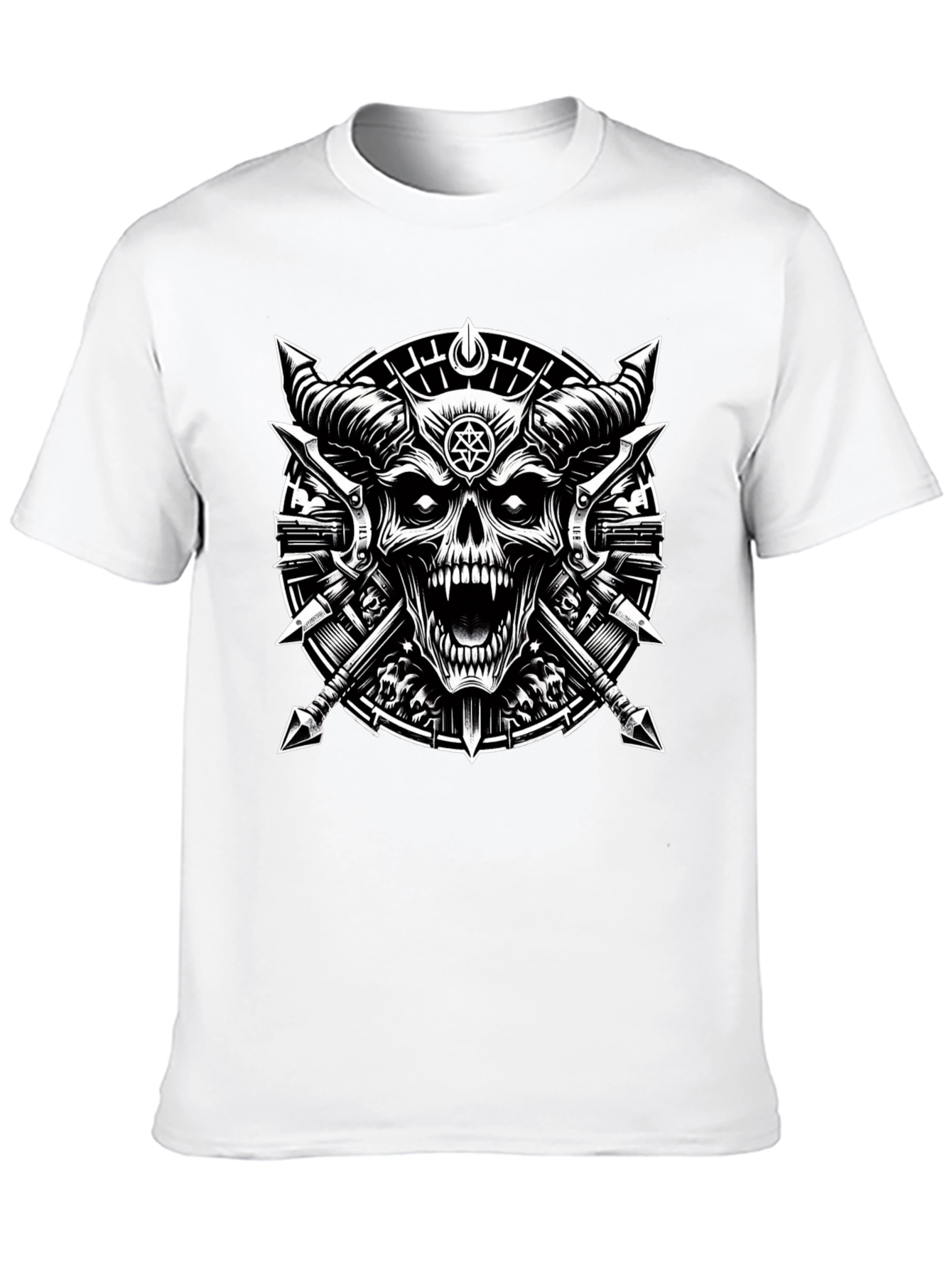 Grim Reaper Skull T-Shirt