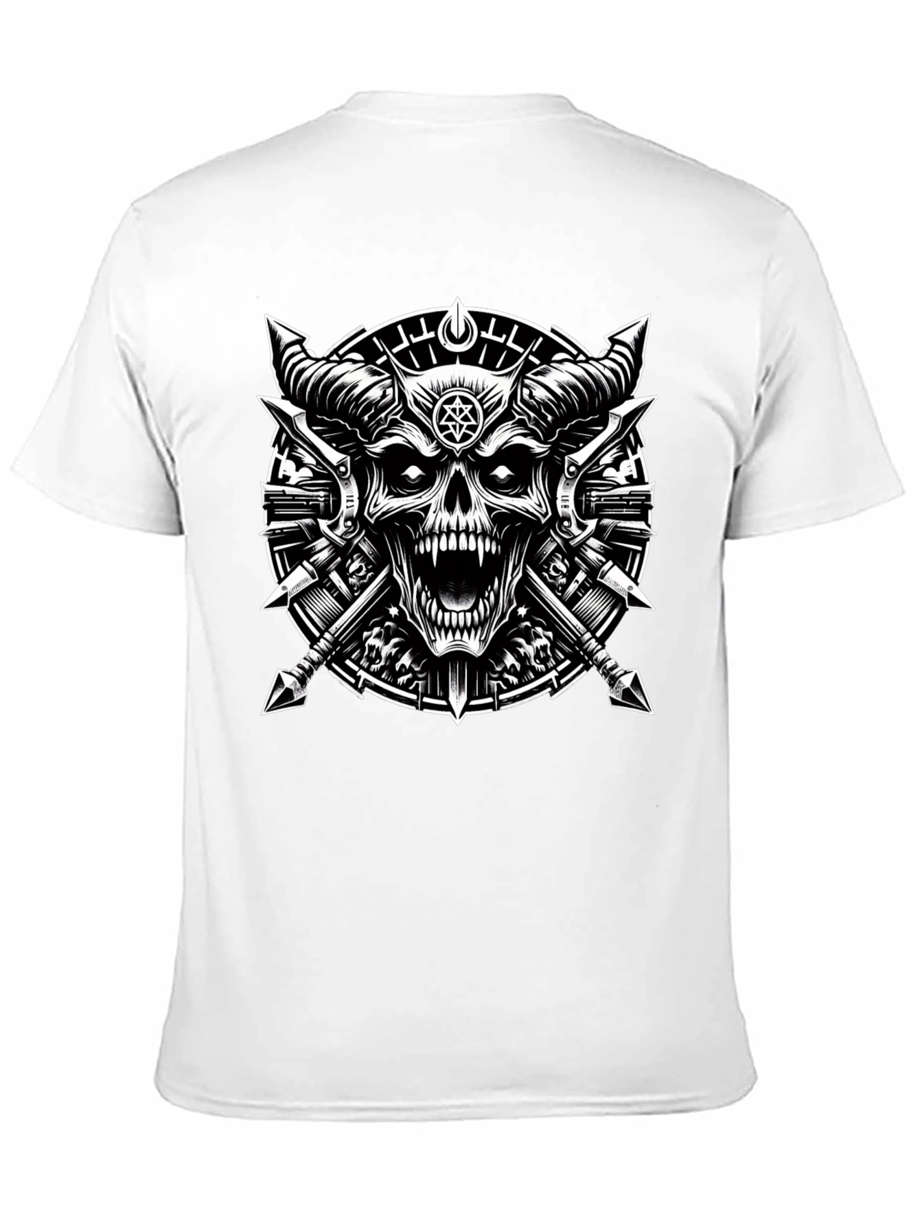 Grim Reaper Skull T-Shirt