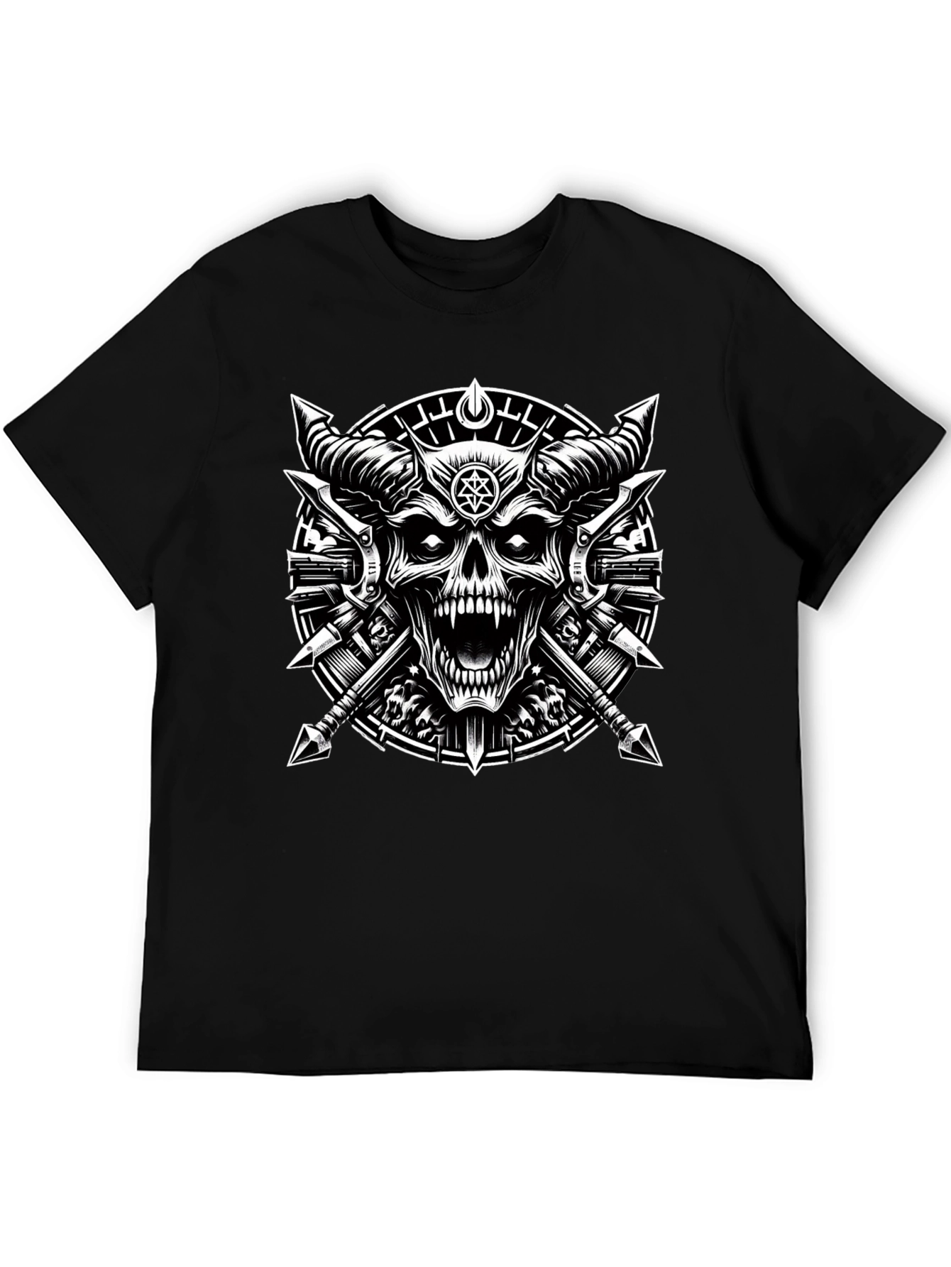 Grim Reaper Skull T-Shirt