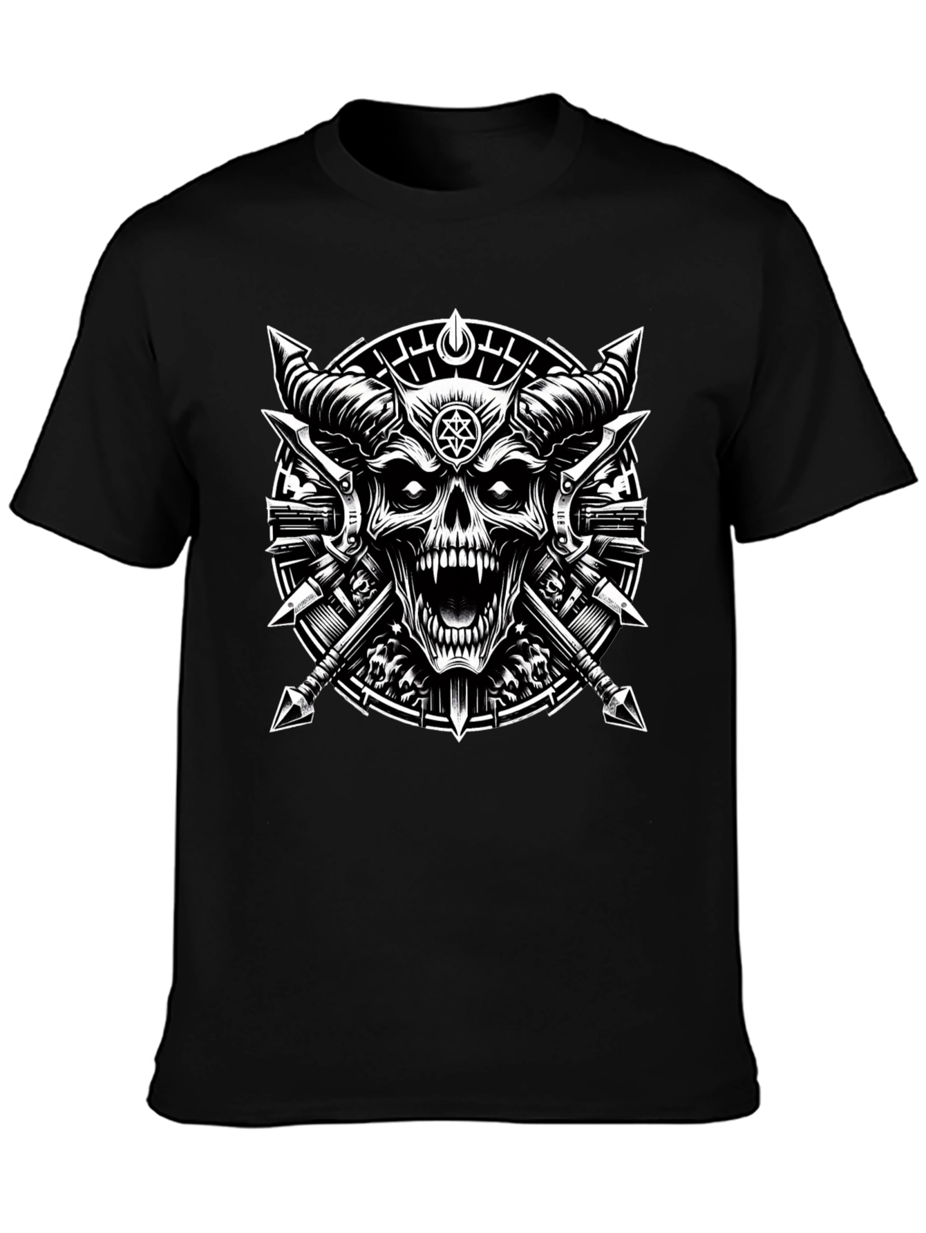 Grim Reaper Skull T-Shirt