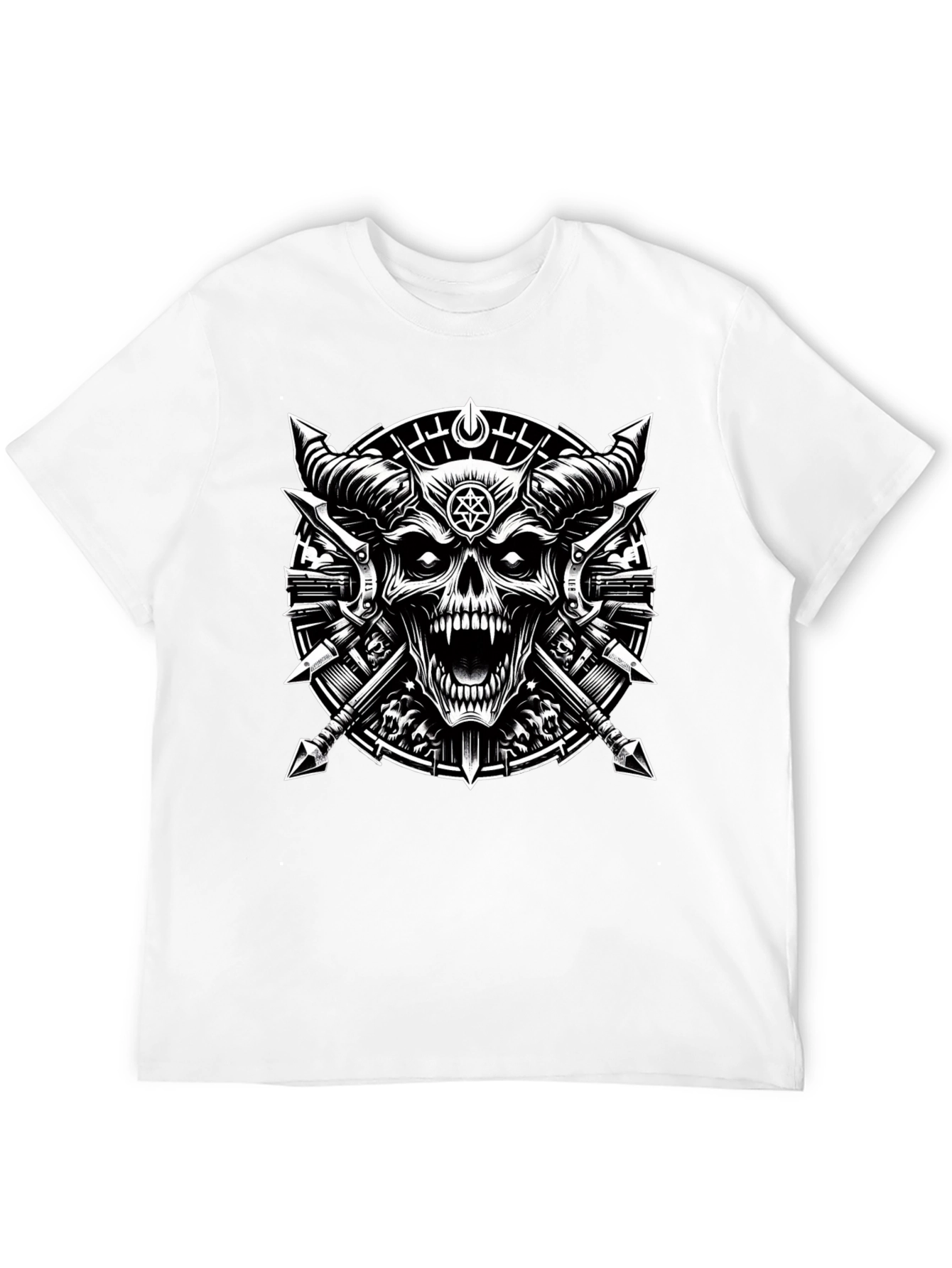 Grim Reaper Skull T-Shirt