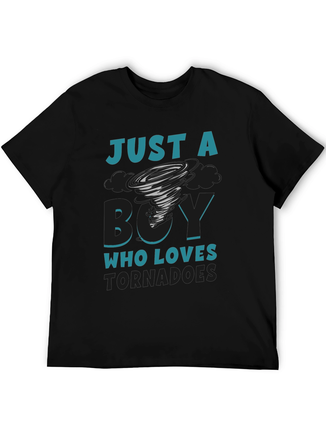 Tornado Lover Graphic T-Shirt - Just A Boy