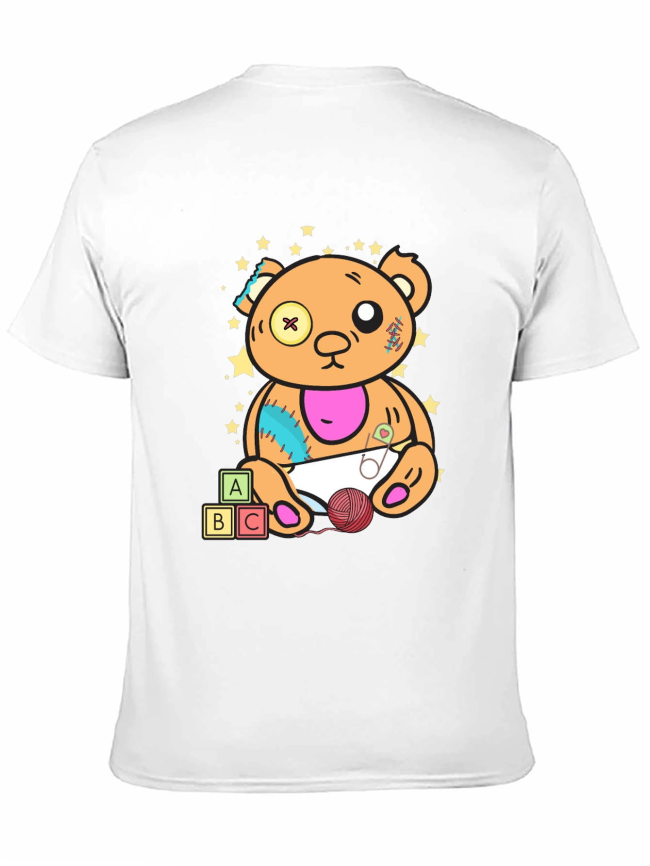 Teddy Bear Graphic Tee - Unique Design