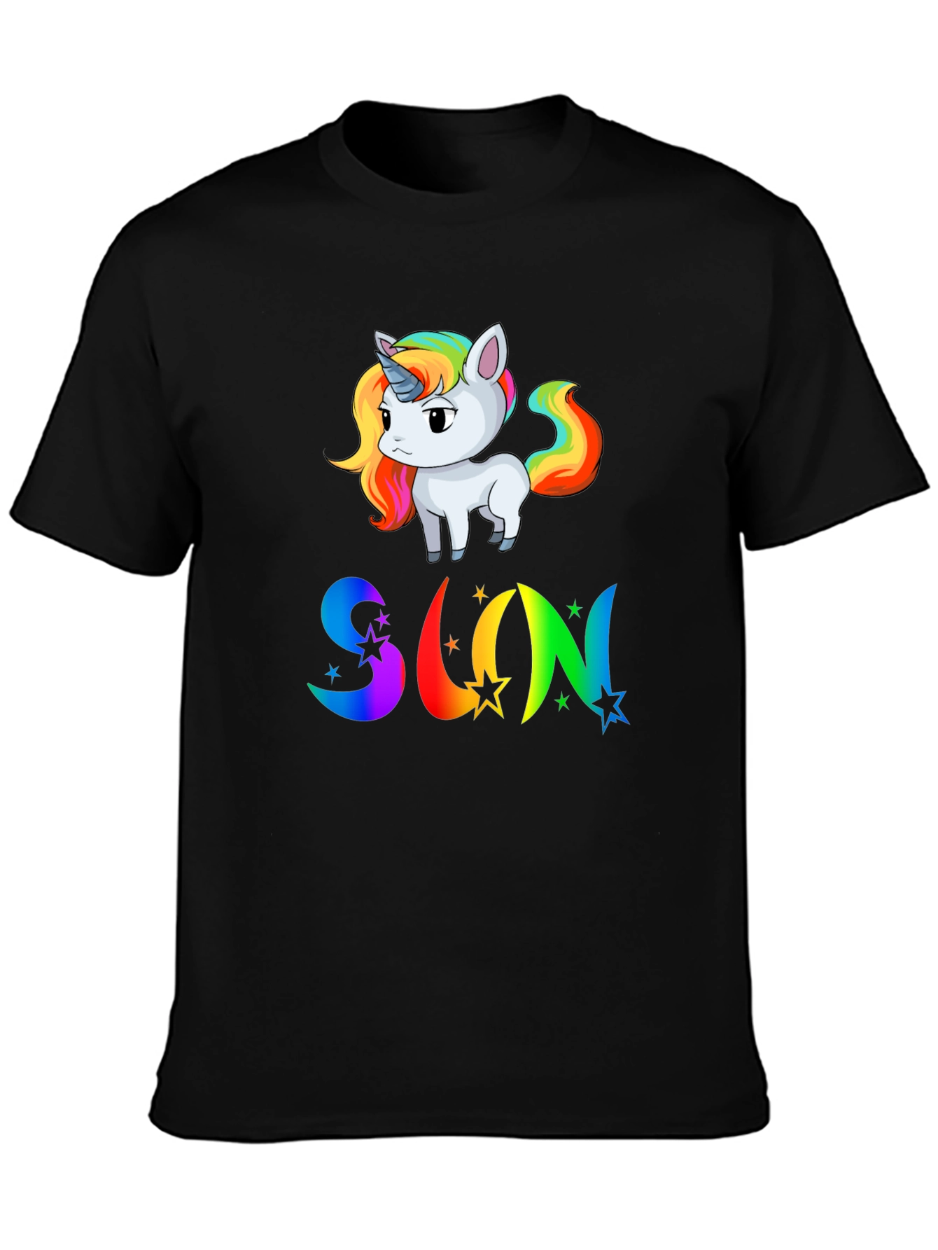Rainbow Unicorn SUN T-Shirt
