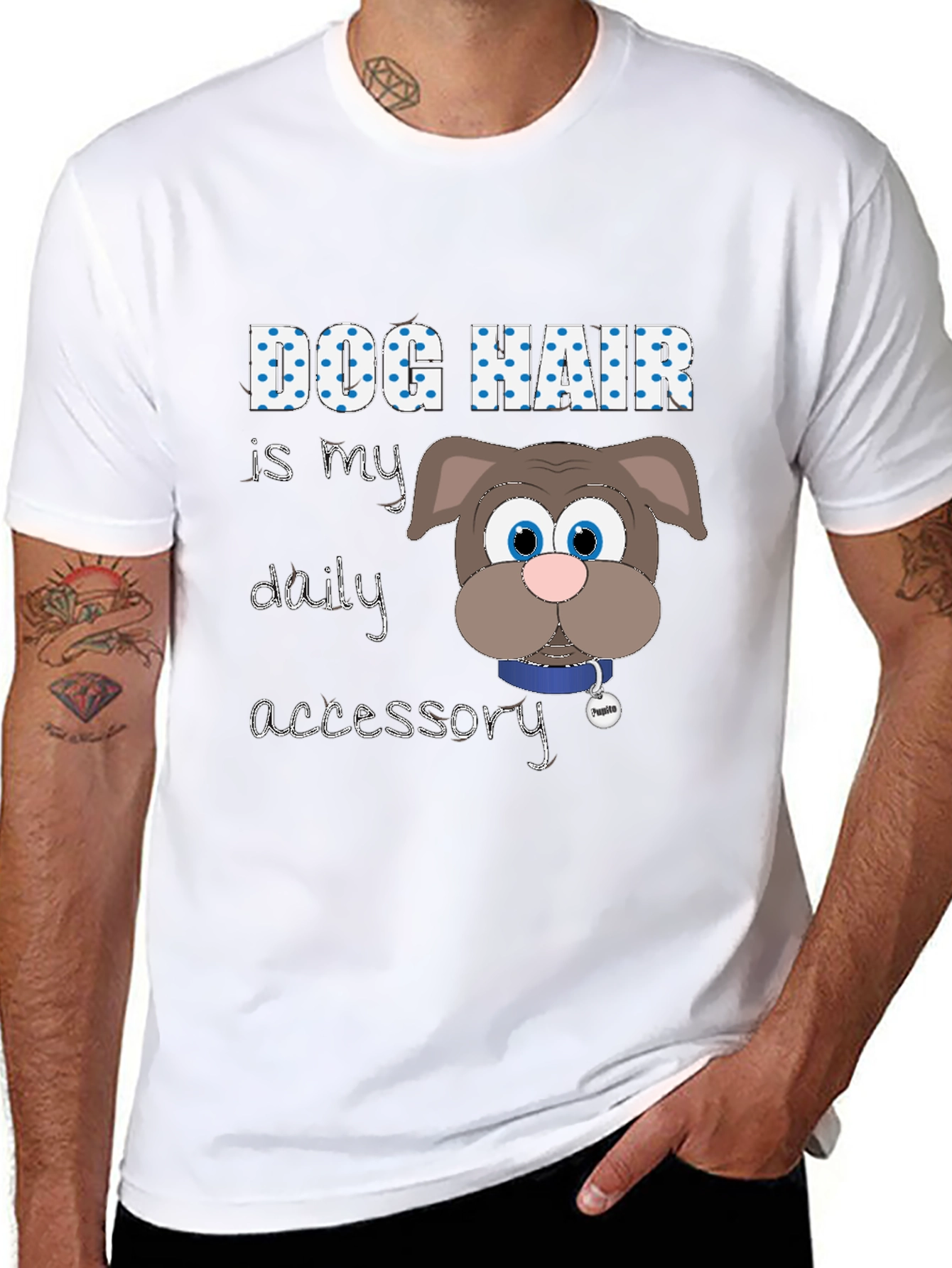 Dog Hair is My Accessory Graphic T-Shirt