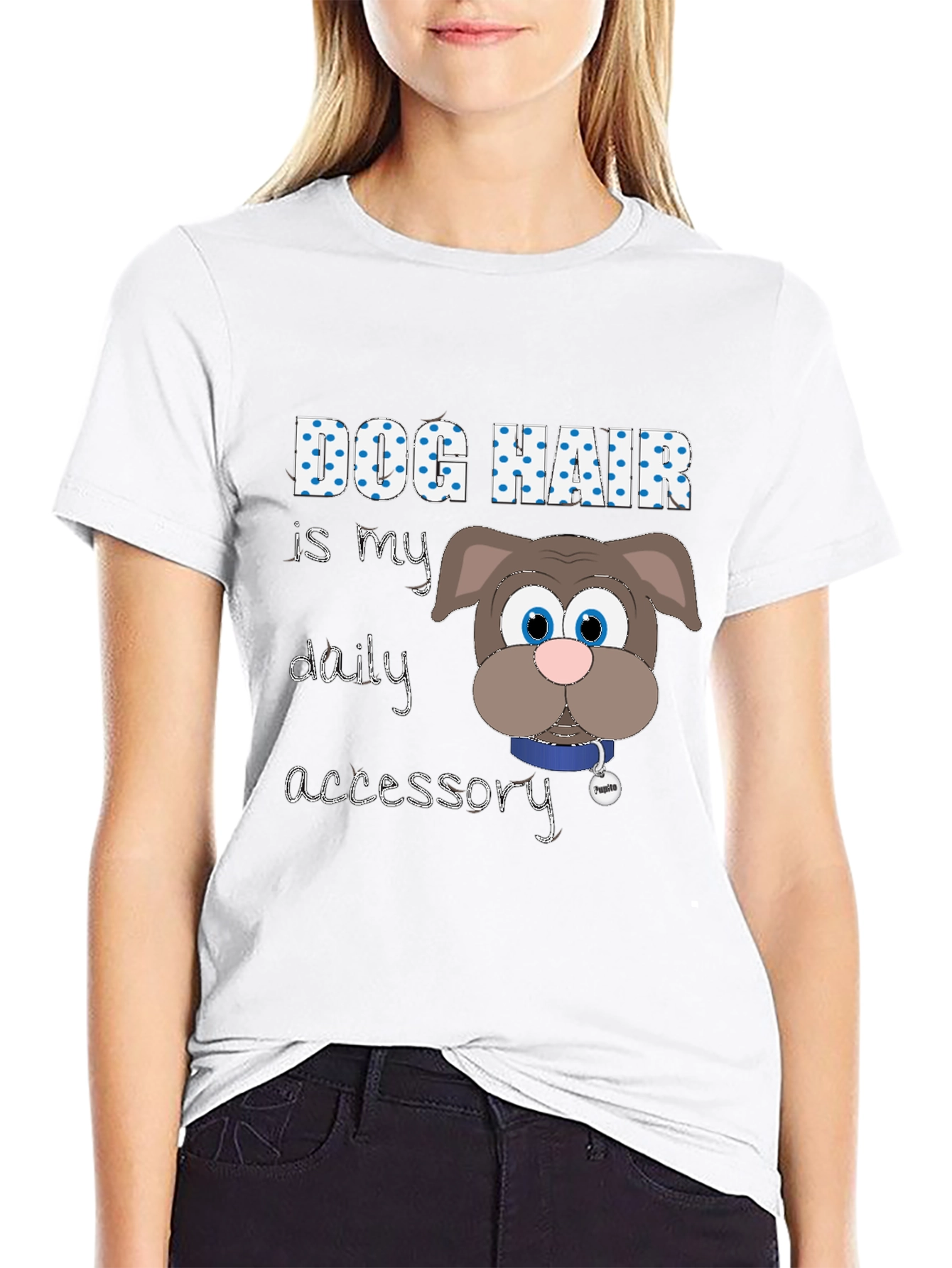 Dog Hair is My Accessory Graphic T-Shirt