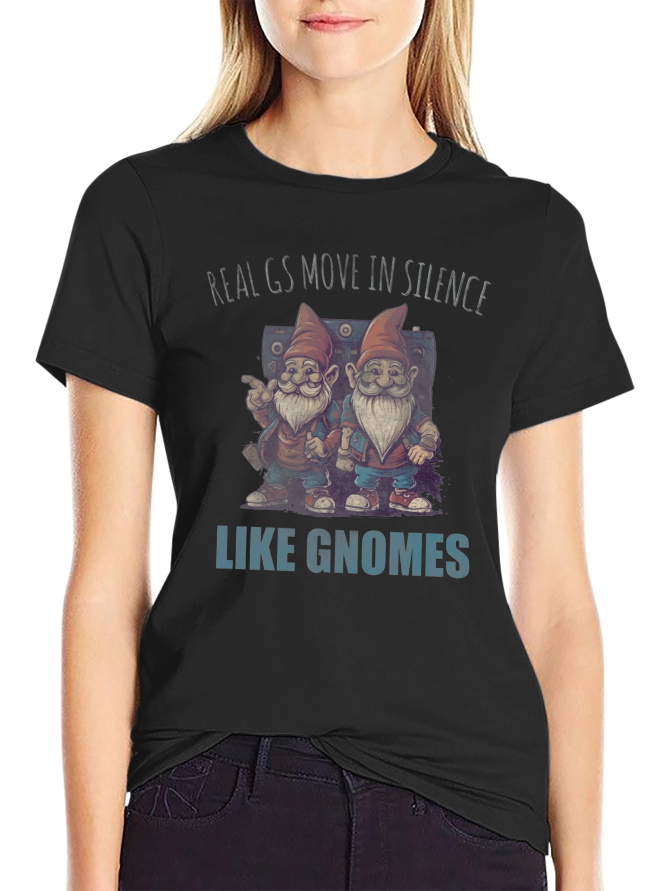 Real Gs Gnome T-Shirt - Funny Graphic Tee