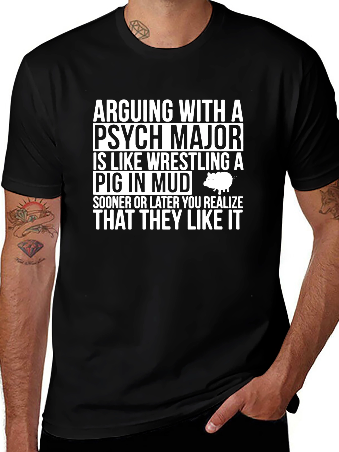Arguing with a Psych Major T-Shirt