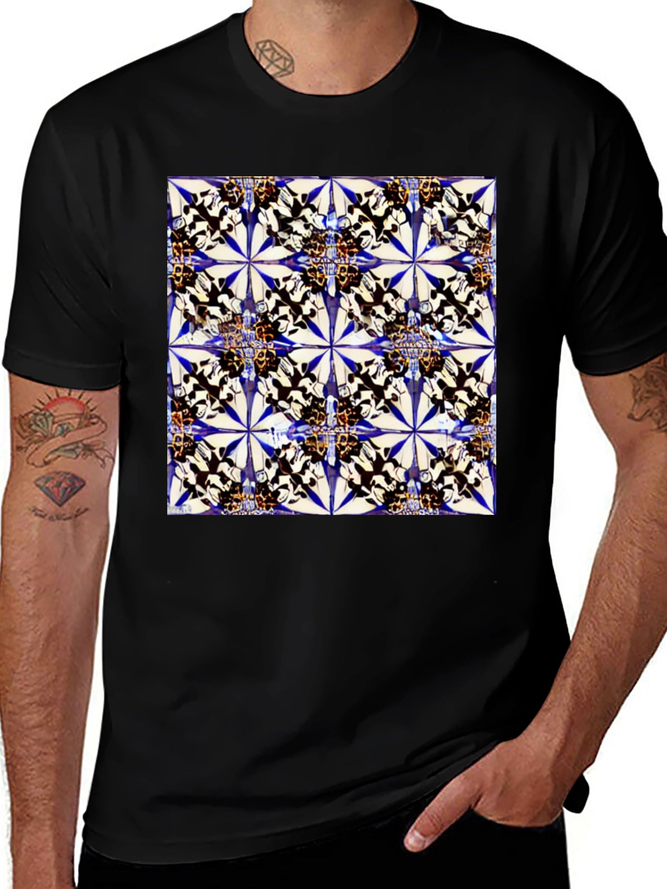 Azulejo Pattern T-Shirt