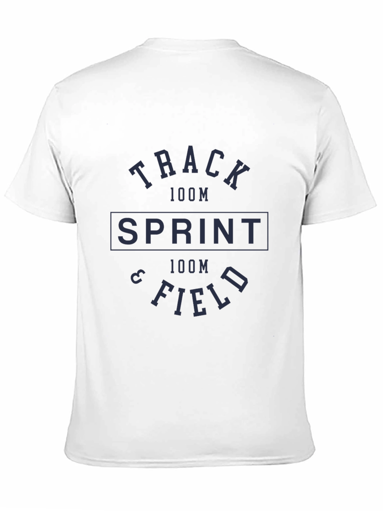 Track & Field Sprint Graphic Tee - Athletic Style