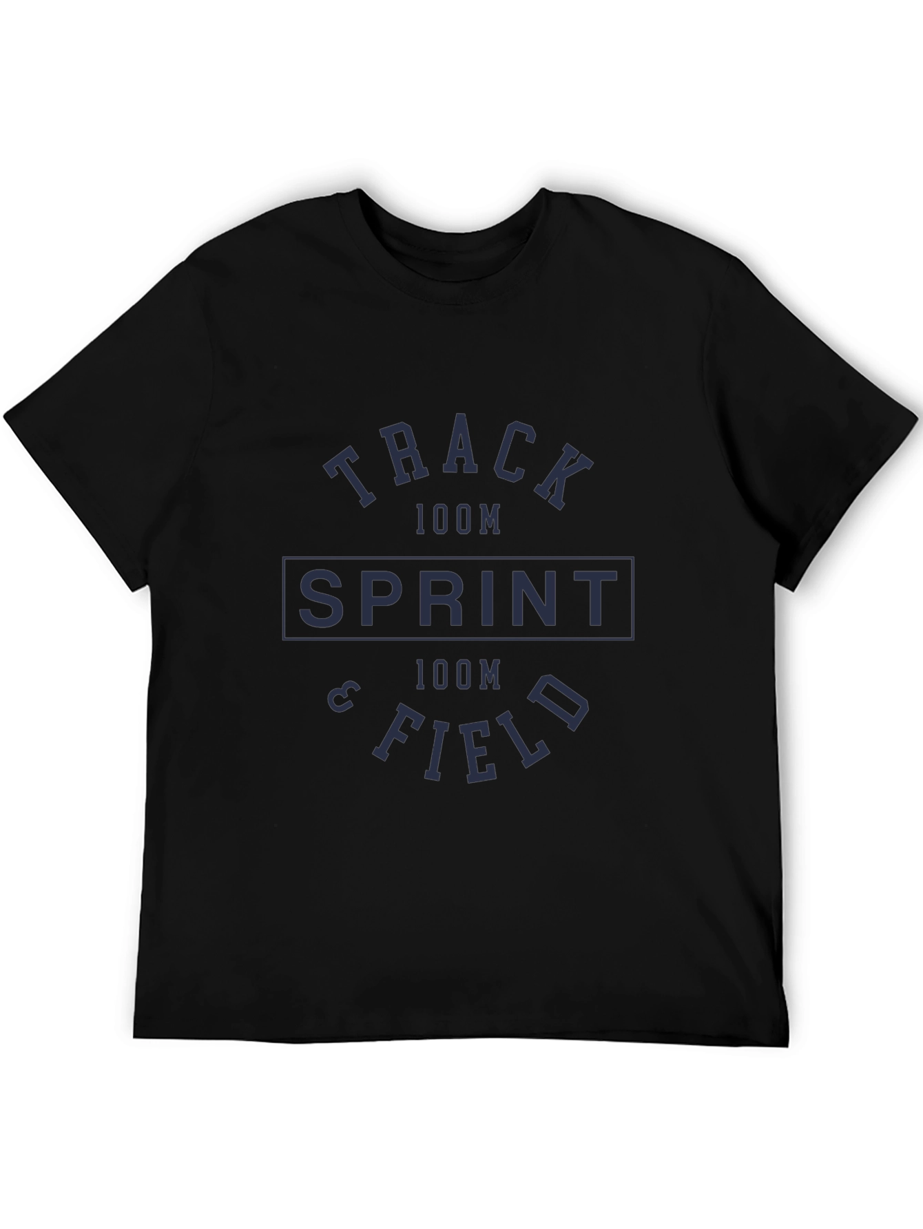 Track & Field Sprint Graphic Tee - Athletic Style