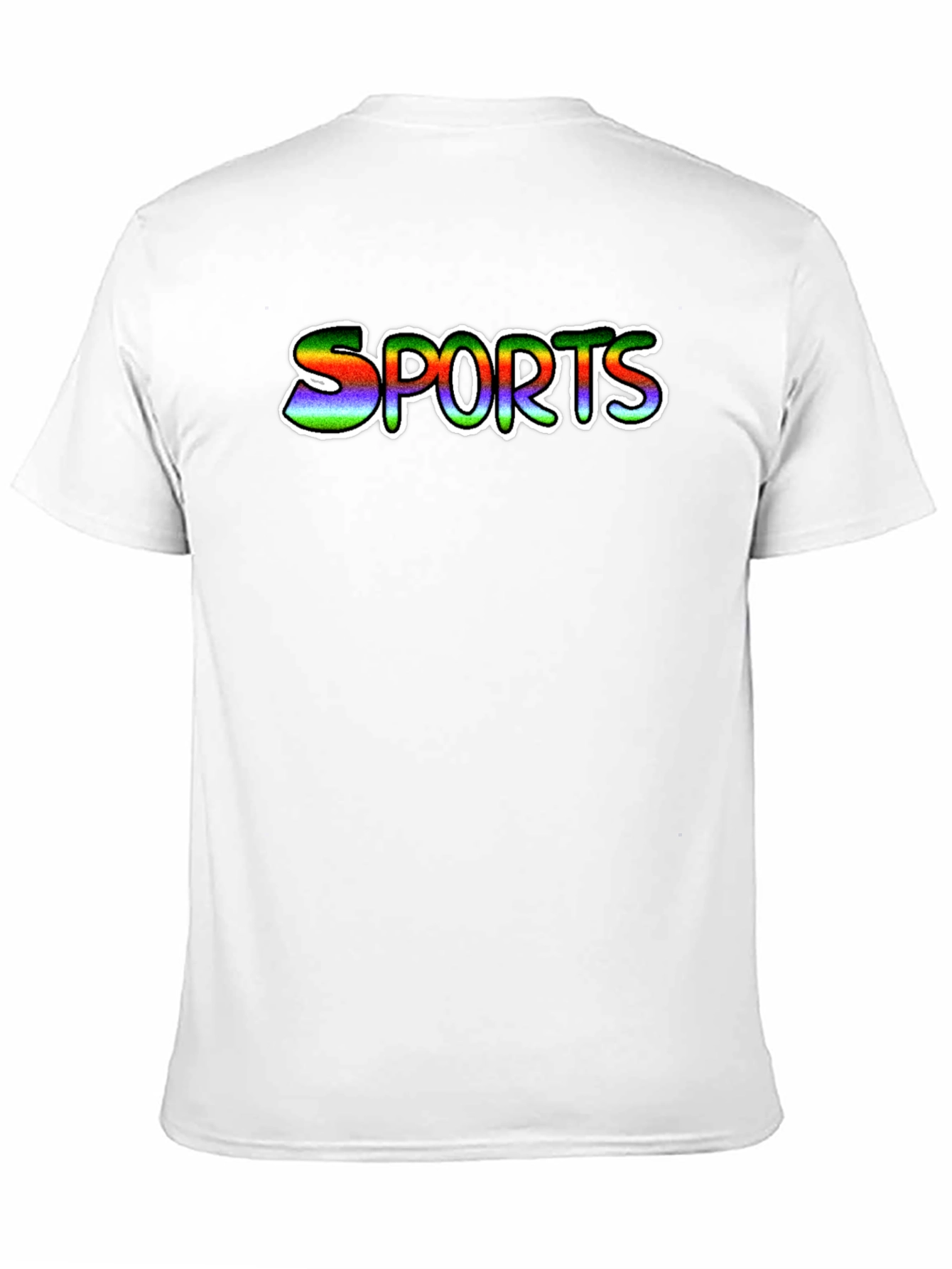 Mens Black Sports Graphic T-Shirt