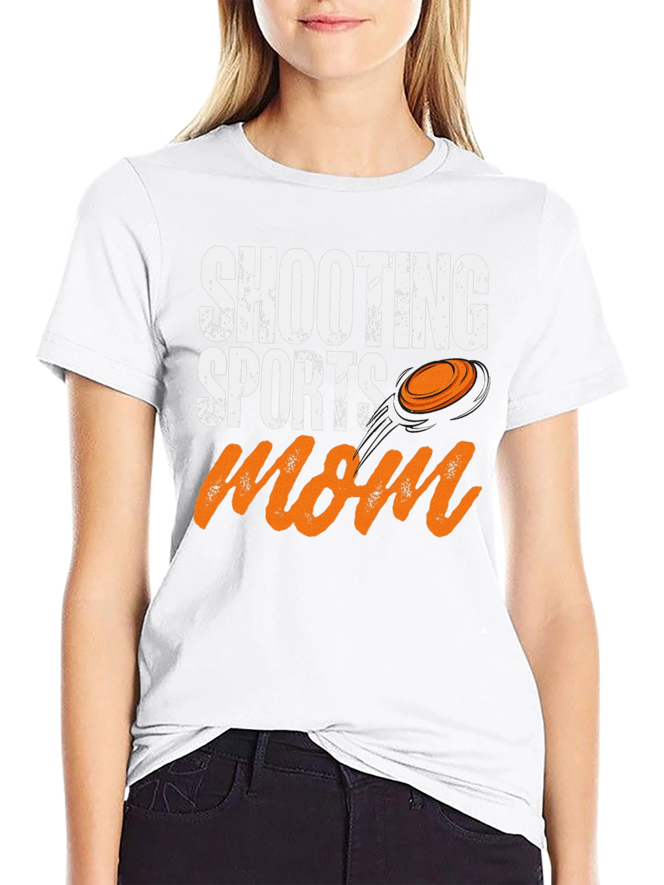 Shooting Sports Mom Graphic T-Shirt