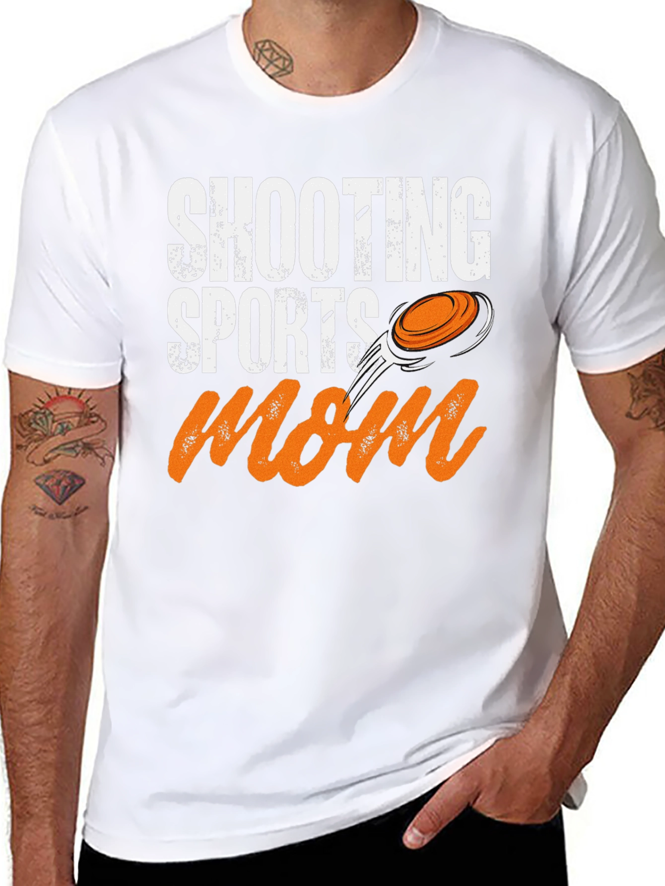 Shooting Sports Mom Graphic T-Shirt