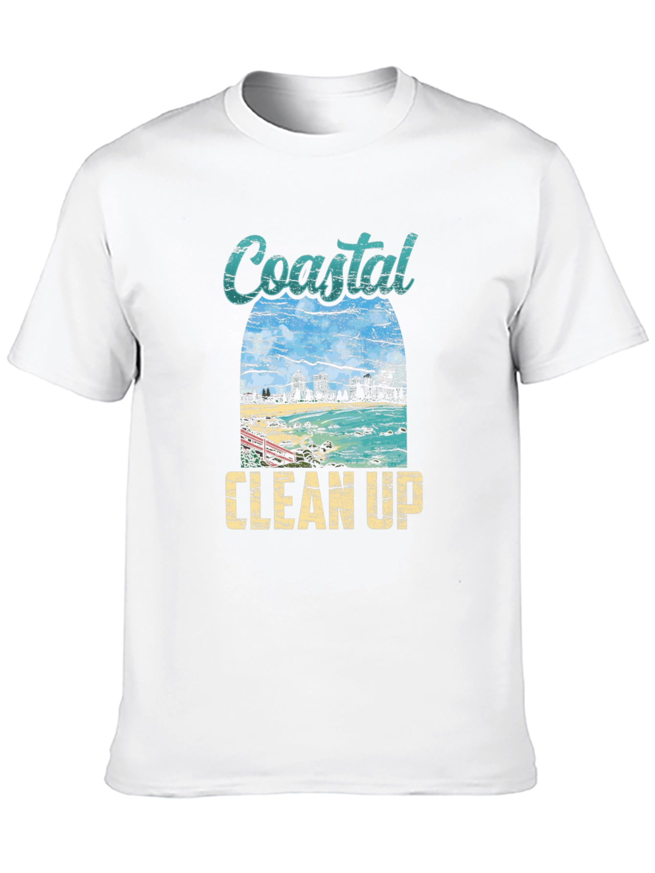 Coastal Clean Up Graphic Tee - Black