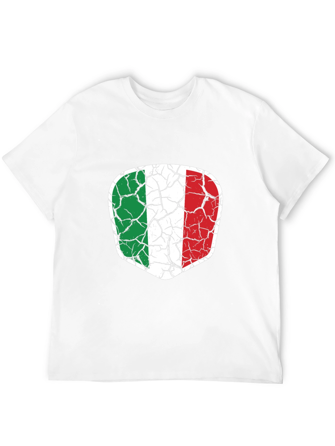 Italy Flag Distressed T-Shirt - Italian Pride Tee
