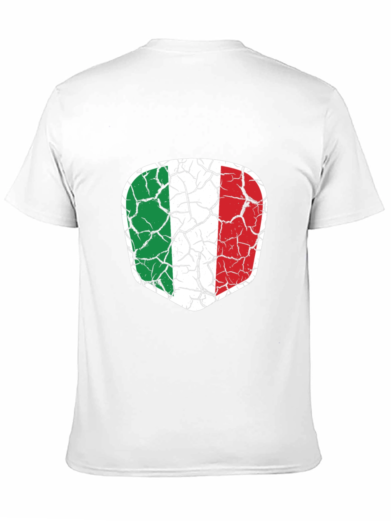 Italy Flag Distressed T-Shirt - Italian Pride Tee