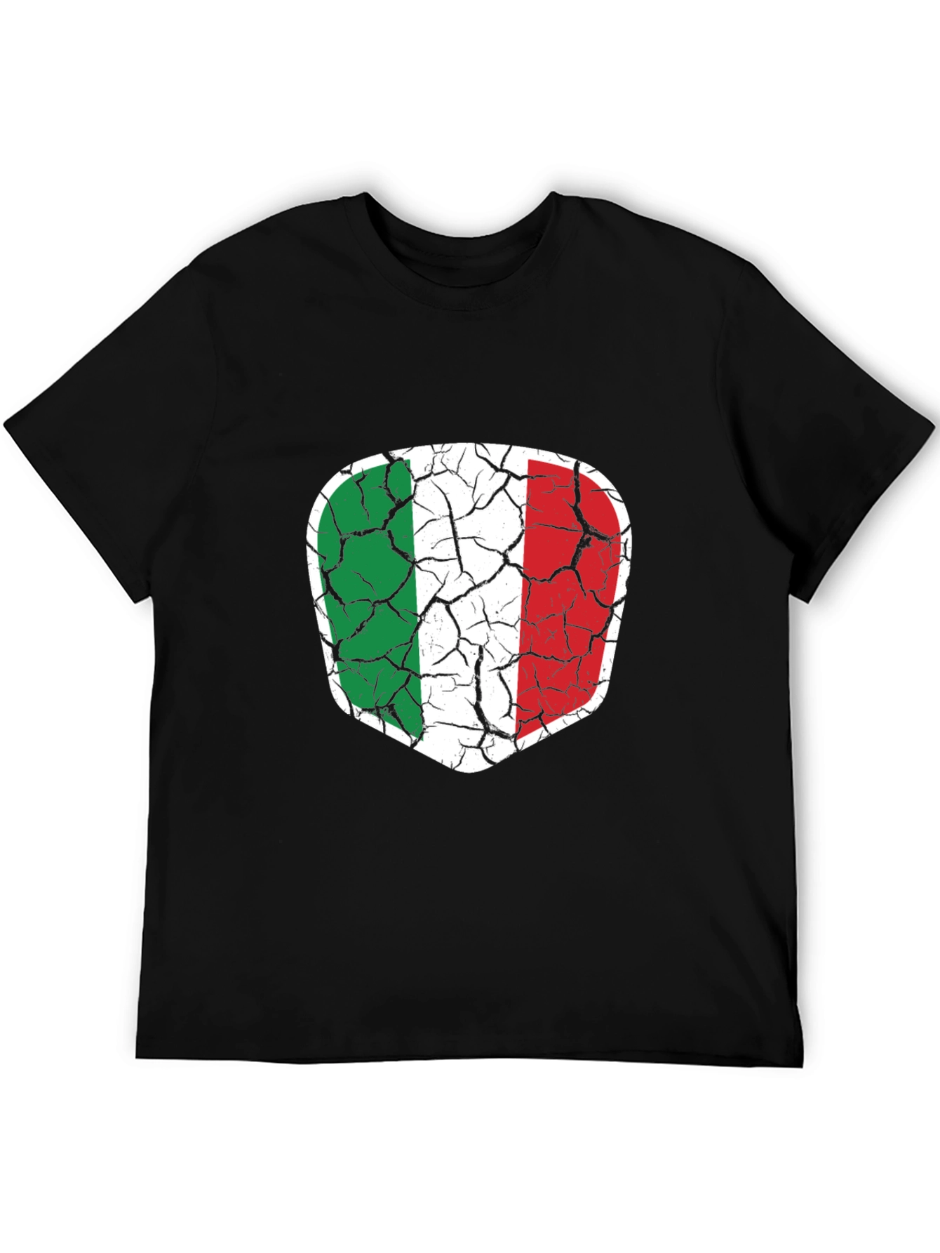 Italy Flag Distressed T-Shirt - Italian Pride Tee