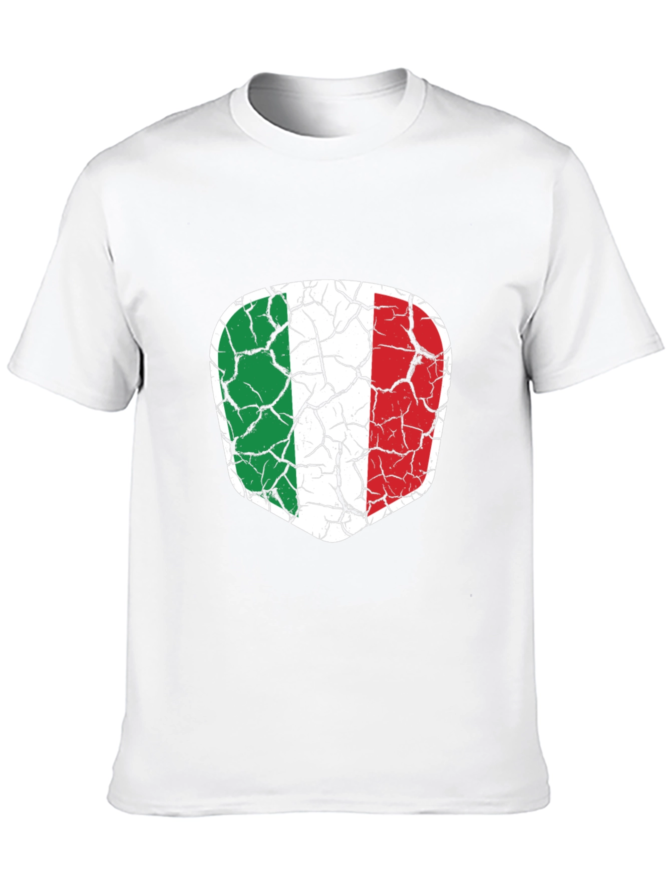 Italy Flag Distressed T-Shirt - Italian Pride Tee