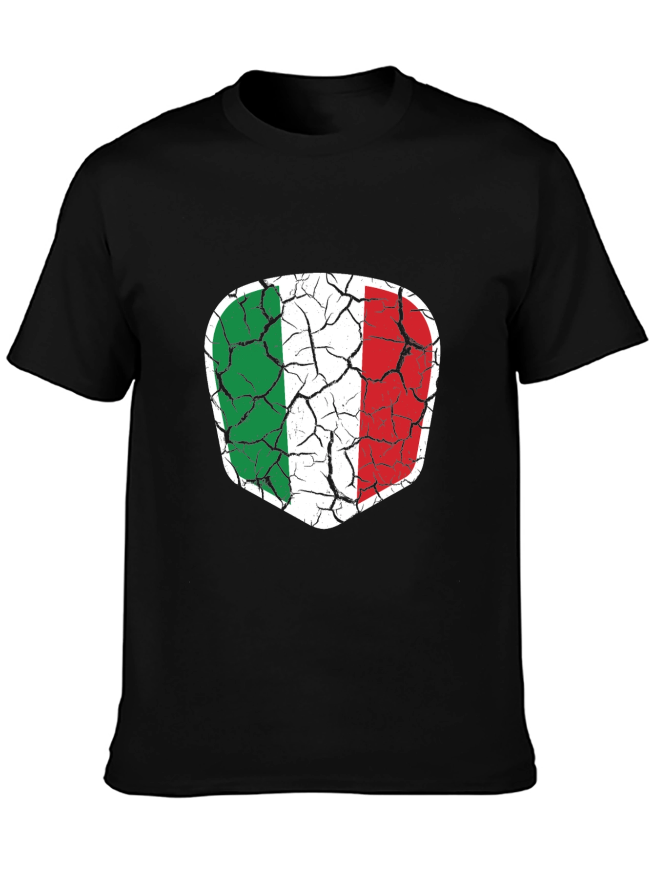 Italy Flag Distressed T-Shirt - Italian Pride Tee
