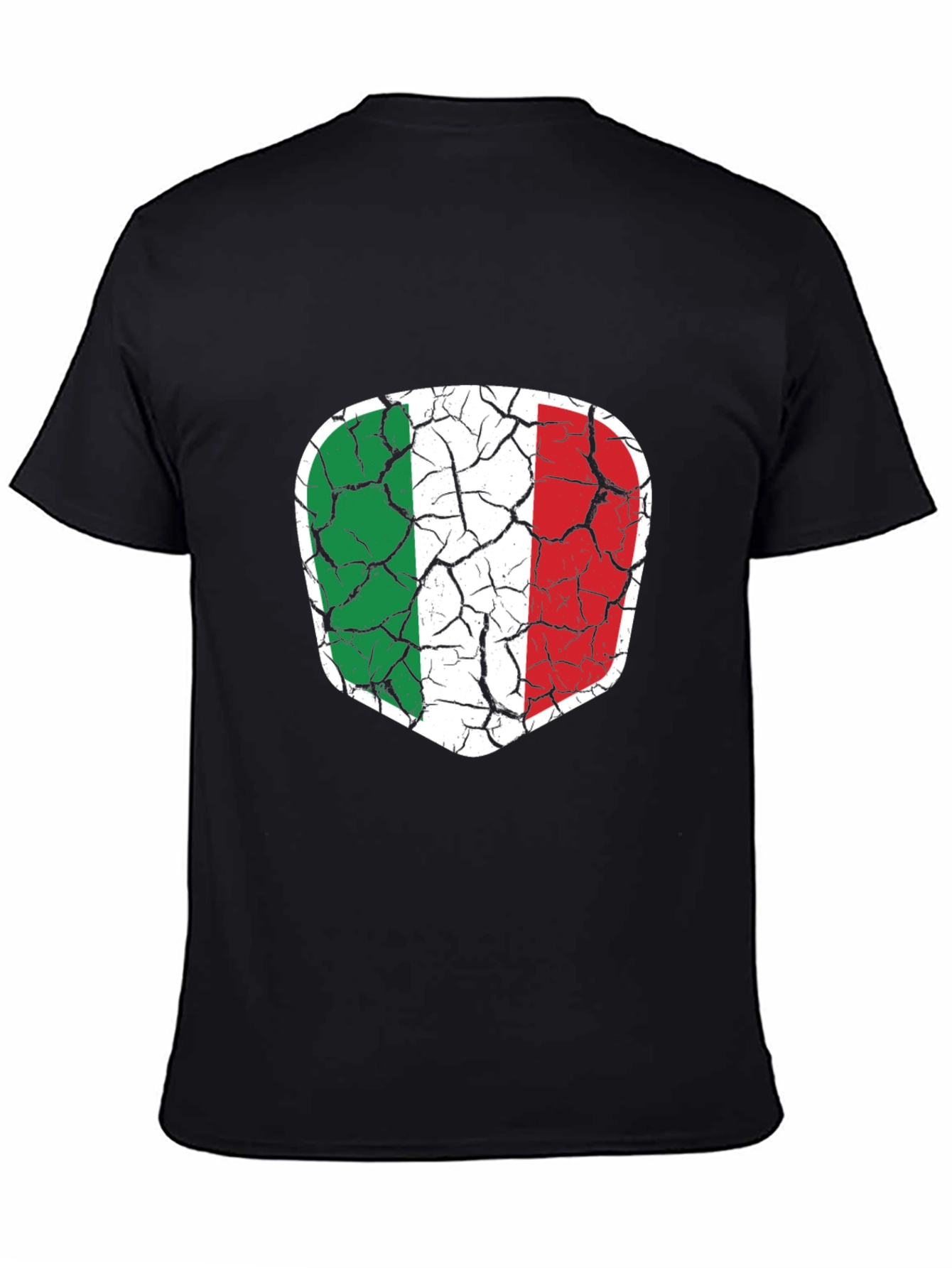 Italy Flag Distressed T-Shirt - Italian Pride Tee