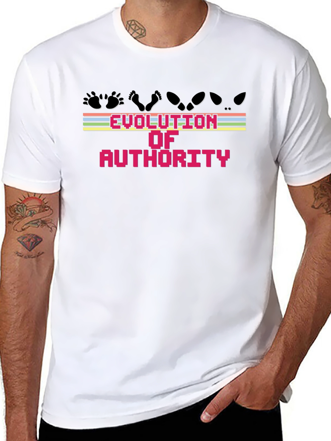 Evolution of Authority Graphic Tee