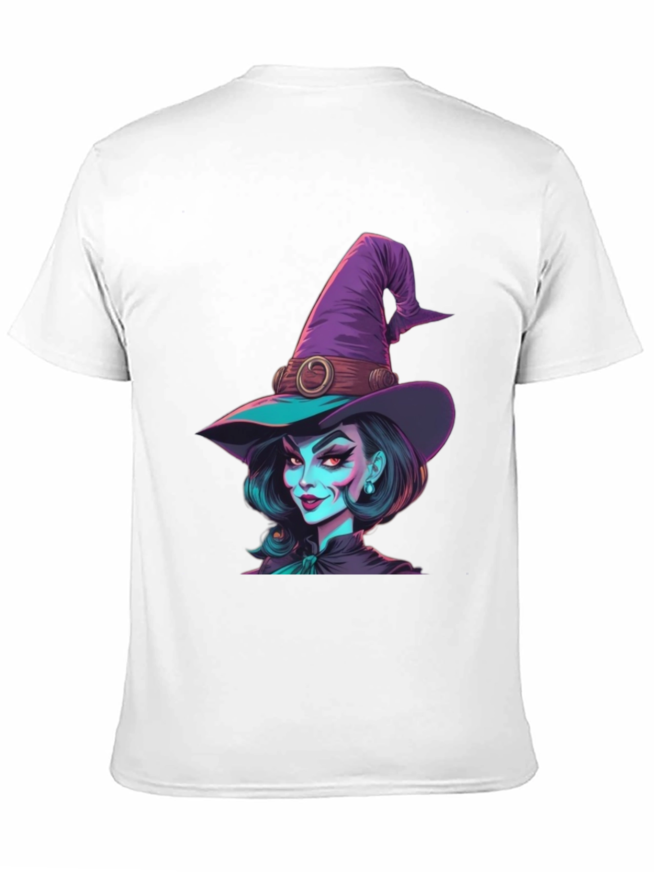 Witch Graphic Tee - Halloween Fashion