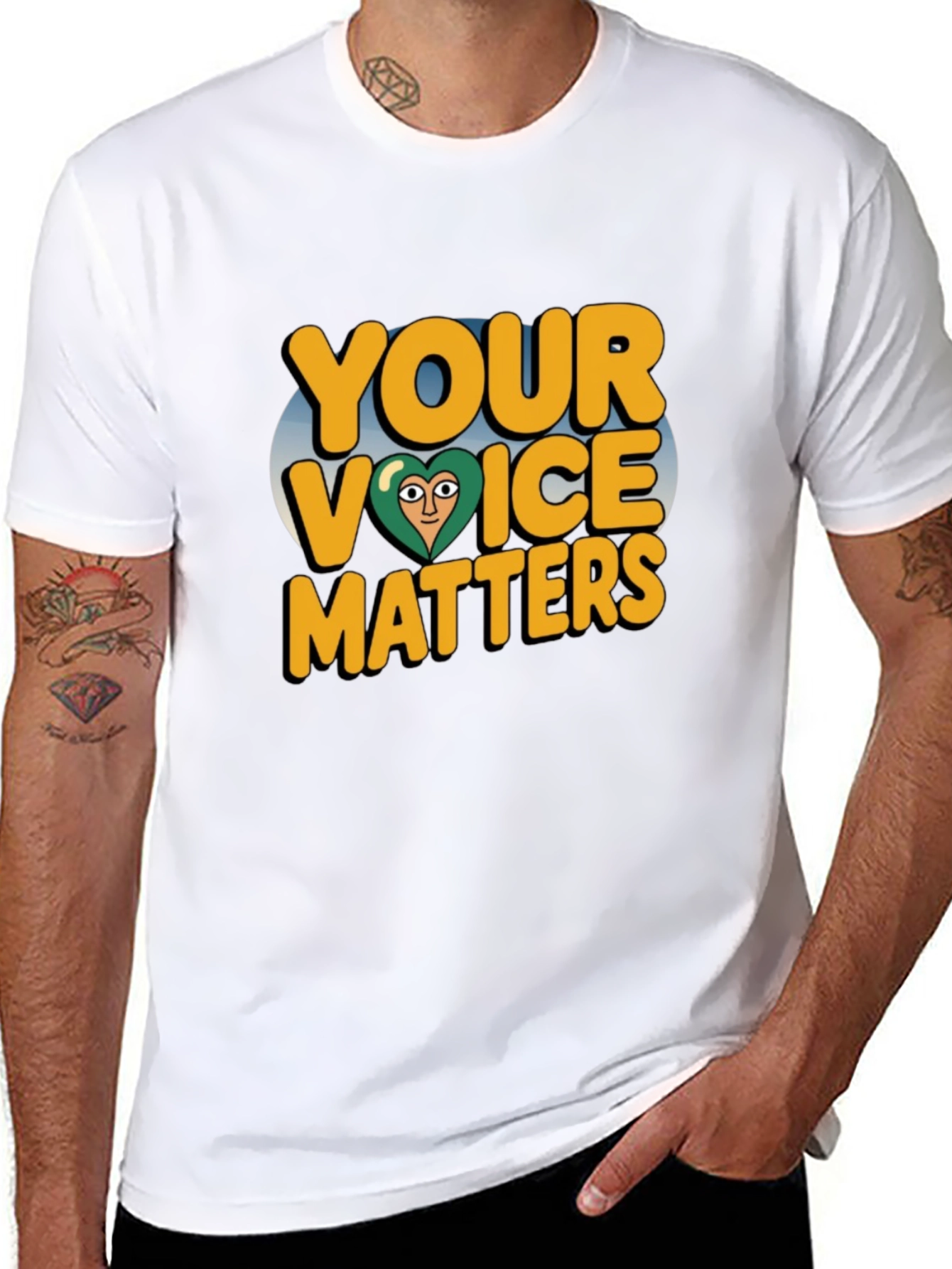 Your Voice Matters T-Shirt - Positive Message