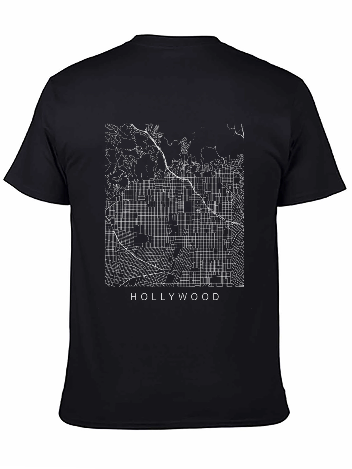 Hollywood Map T-Shirt